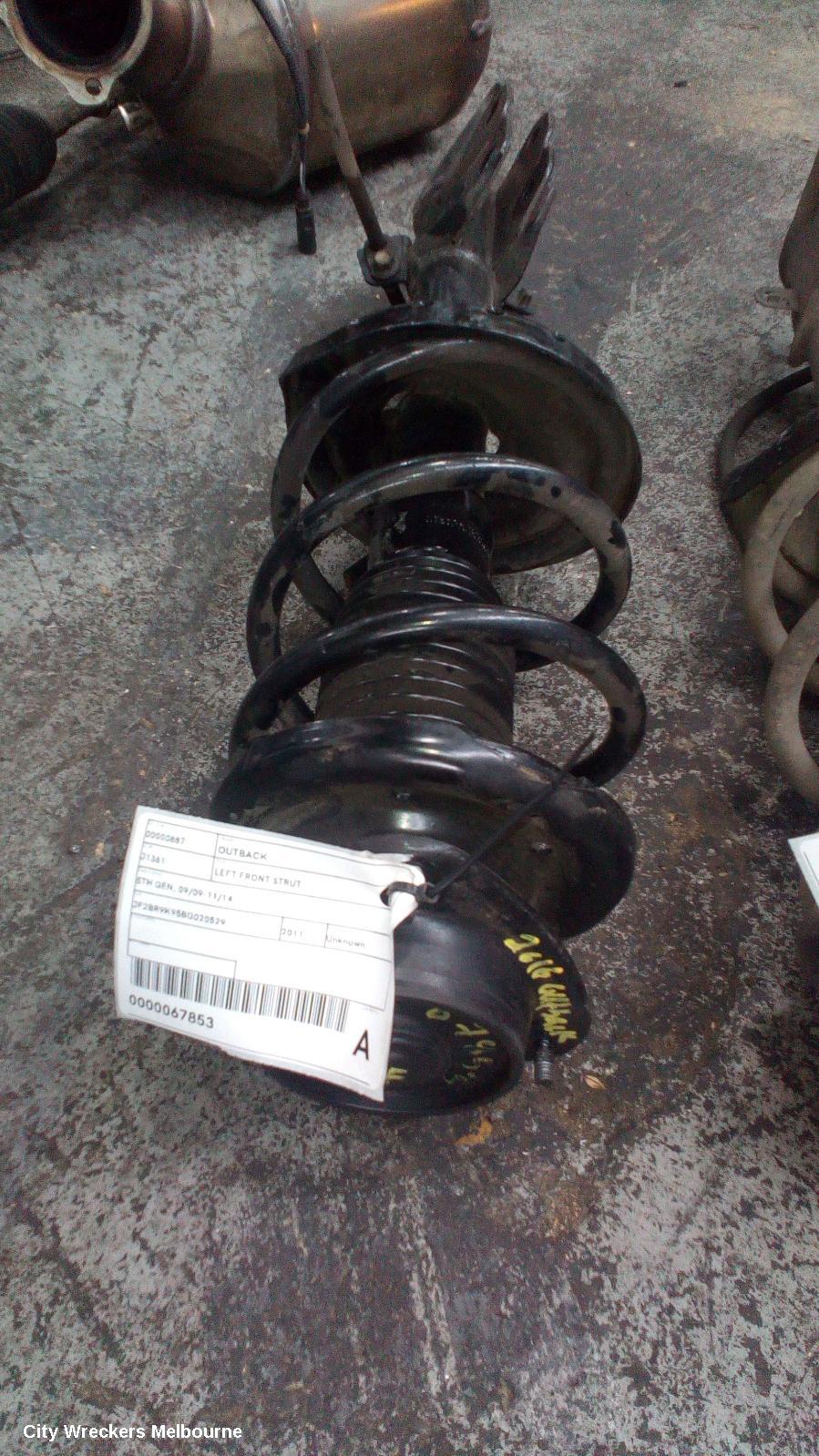 SUBARU OUTBACK LEFT FRONT STRUT, 5TH GEN, 09/2009 - 11/2014 - Image 1