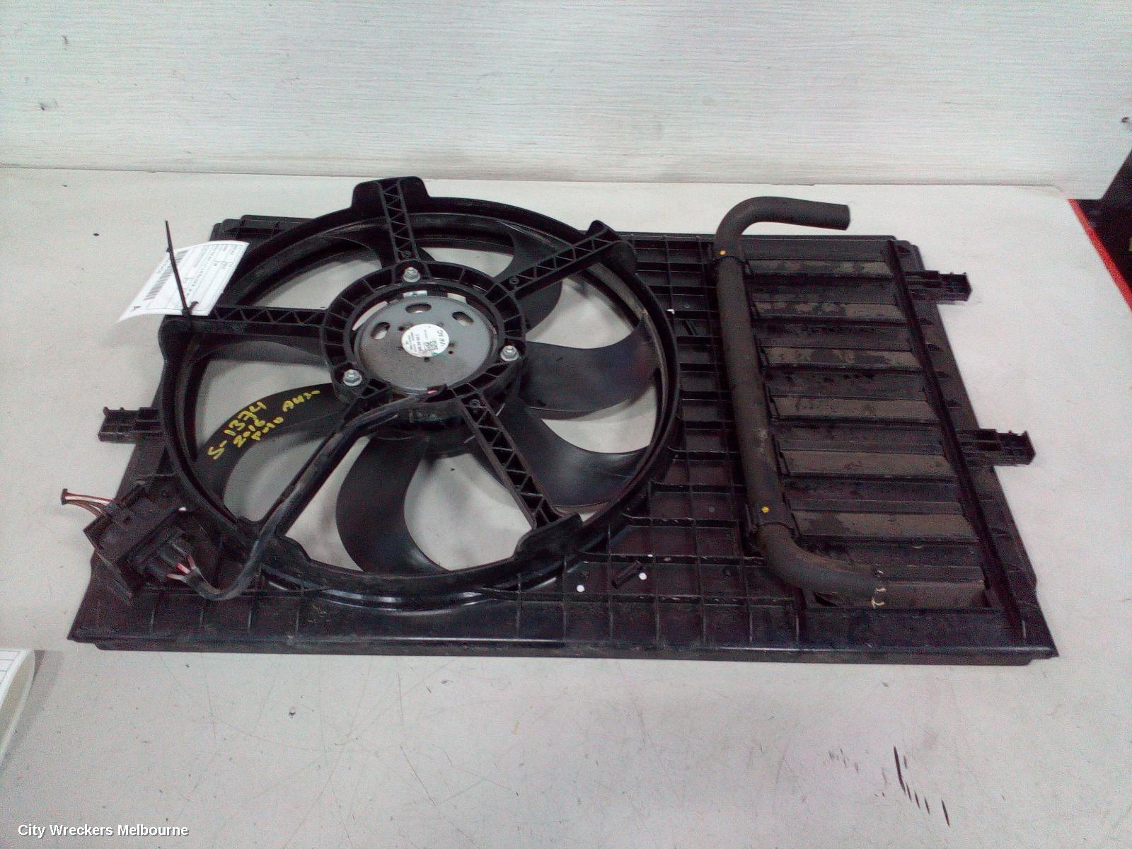 VOLKSWAGEN POLO FAN, SINGLE FAN ASSY, 1.2/1.6, PETROL/DIESEL, 6R, 05/2010 - 09/2017 - Image 2