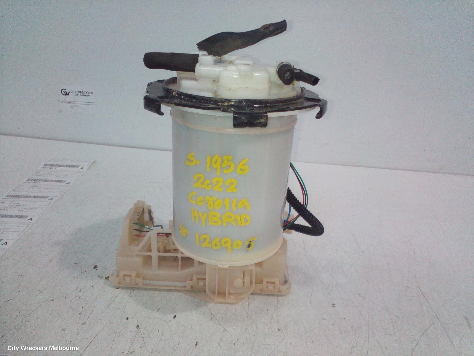 TOYOTA COROLLA FUEL PUMP, PETROL, 1.8, 2ZR-FXE, IN TANK (PUMP & SENDER), E210, 07/2018 ONWARDS - Image 2