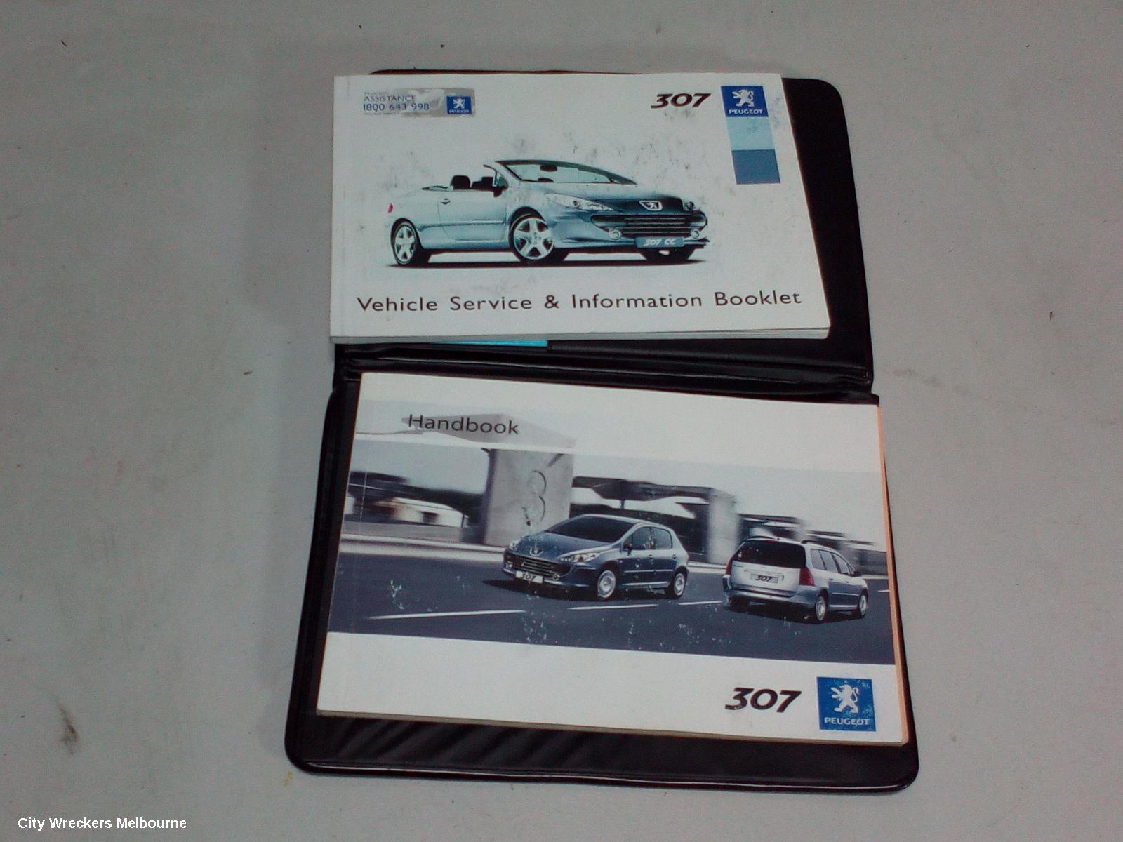 PEUGEOT 307 OWNERS HANDBOOK, PETROL, T6, 10/2005 - 12/2009 - Image 2