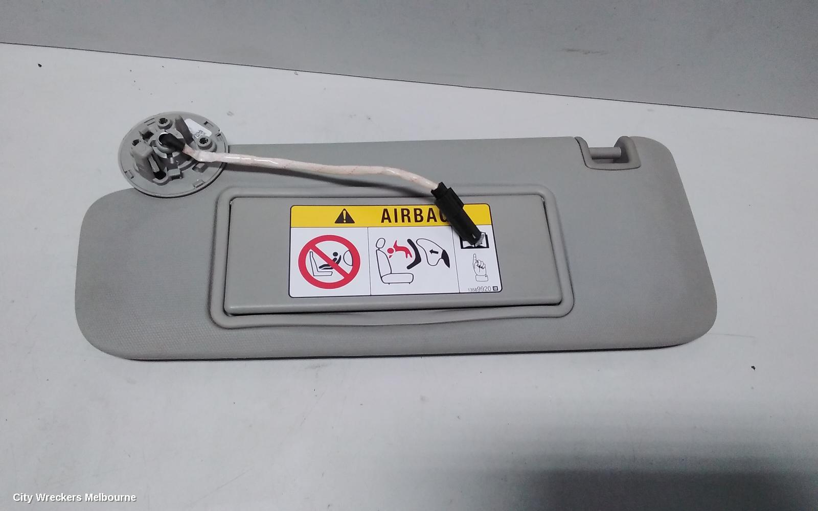HOLDEN ASTRA SUNVISOR, BK-BL, LH SIDE, 09/2016 - 12/2020 - Image 3