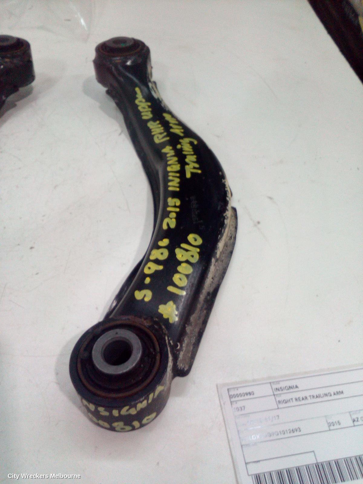 HOLDEN INSIGNIA RIGHT REAR TRAILING ARM, GA, 02/2015 - 01/2017 - Image 3