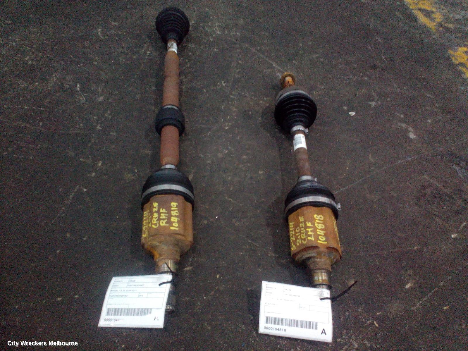 HOLDEN CRUZE RIGHT DRIVESHAFT, MANUAL, 1.8, JG, 03/2009 - 02/2011 - Image 3