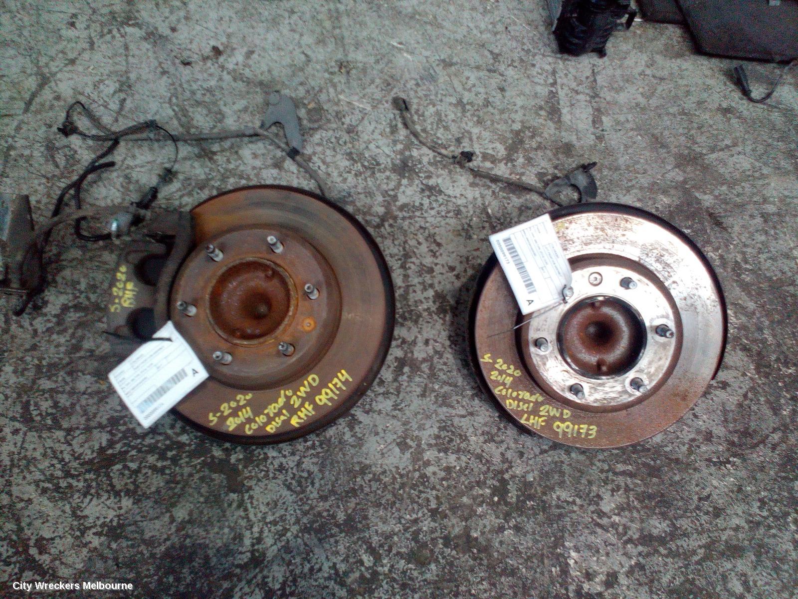 HOLDEN COLORADO LEFT FRONT HUB ASSEMBLY, RG, 2WD, ABS TYPE, 07/2016 - 12/2020 - Image 3