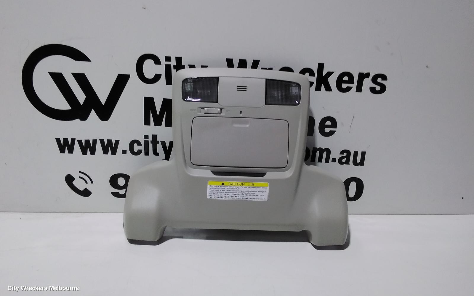 SUBARU OUTBACK COURTESY LIGHT, FRONT, W/ SUNGLASS HOLDER TYPE, 6TH GEN, 08/2014 - 12/2020 - Image 3