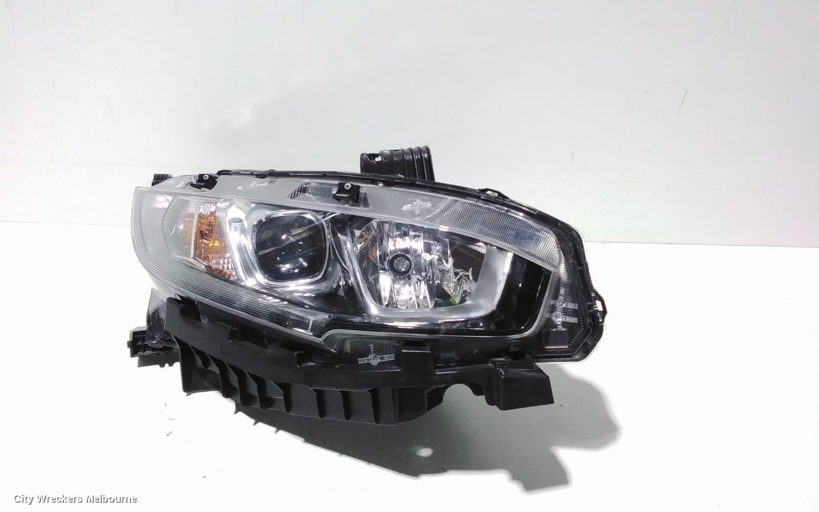 HONDA CIVIC RIGHT HEADLAMP, 10TH GEN, HATCH/SEDAN, HALOGEN TYPE, 05/2016 ONWARDS - Image 2