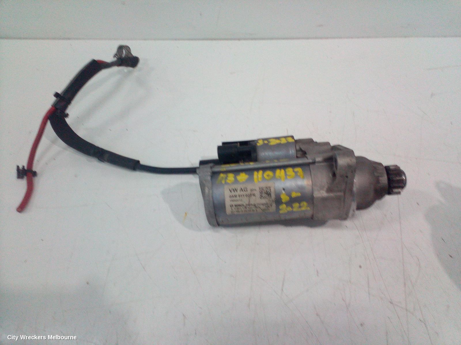 AUDI A3 STARTER, PETROL, 1.4/1.8, BOSCH, 8V, 05/2013 - 10/2020 - Image 1