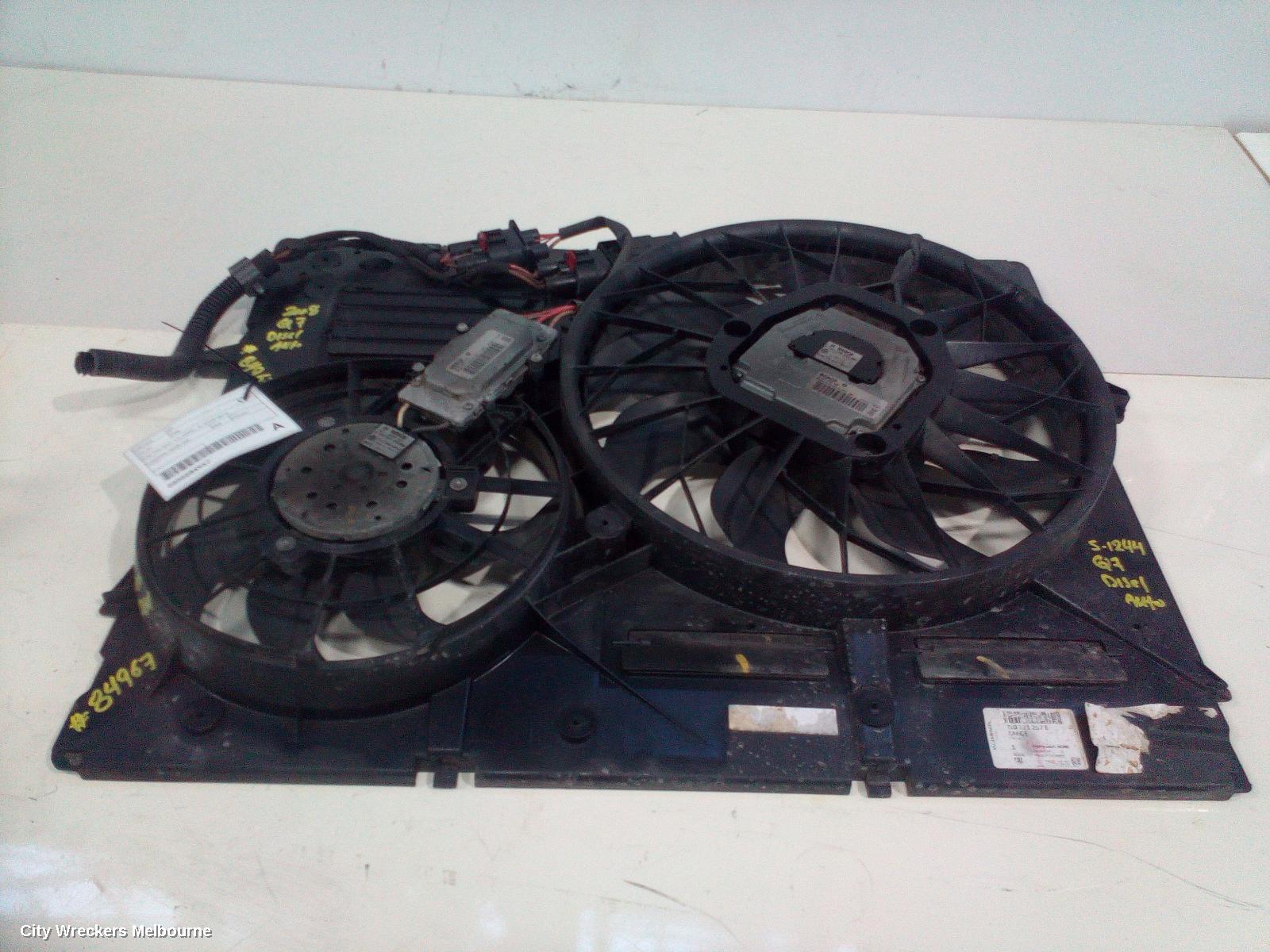 AUDI Q7 FAN, DUAL FAN ASSY, 3.0, DIESEL, 4L, 09/2006 - 08/2015 - Image 2