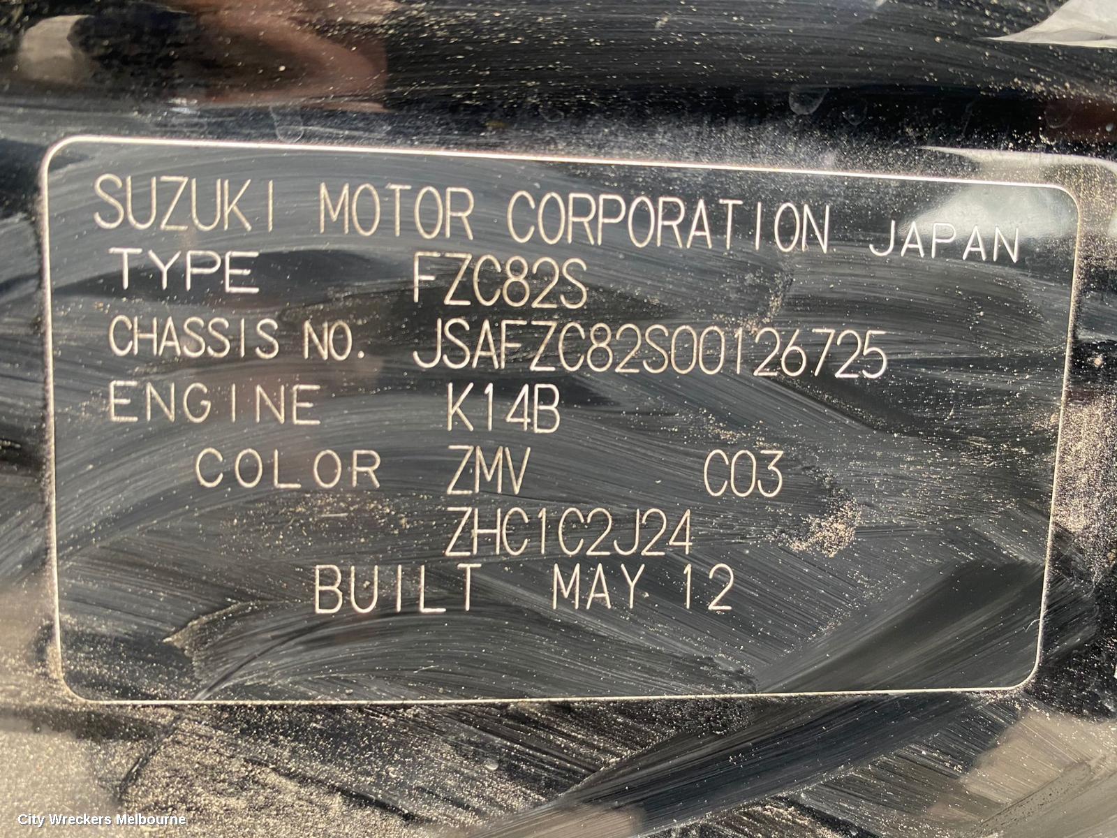 SUZUKI SWIFT LEFT REAR DOOR/SLIDING, FZ, 08/2010 - 03/2017 - Image 3