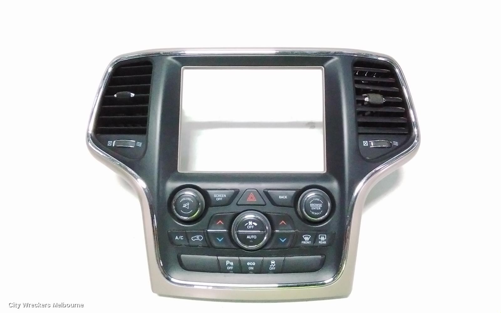 JEEP GRANDCHEROKEE HEATER/AC CONTROLS, HEATING/COOLING/STEREO CENTRE CONTROL UNIT***USE STEREO/HEAD UNIT*** 04/2013 - 02/2022 - Image 2