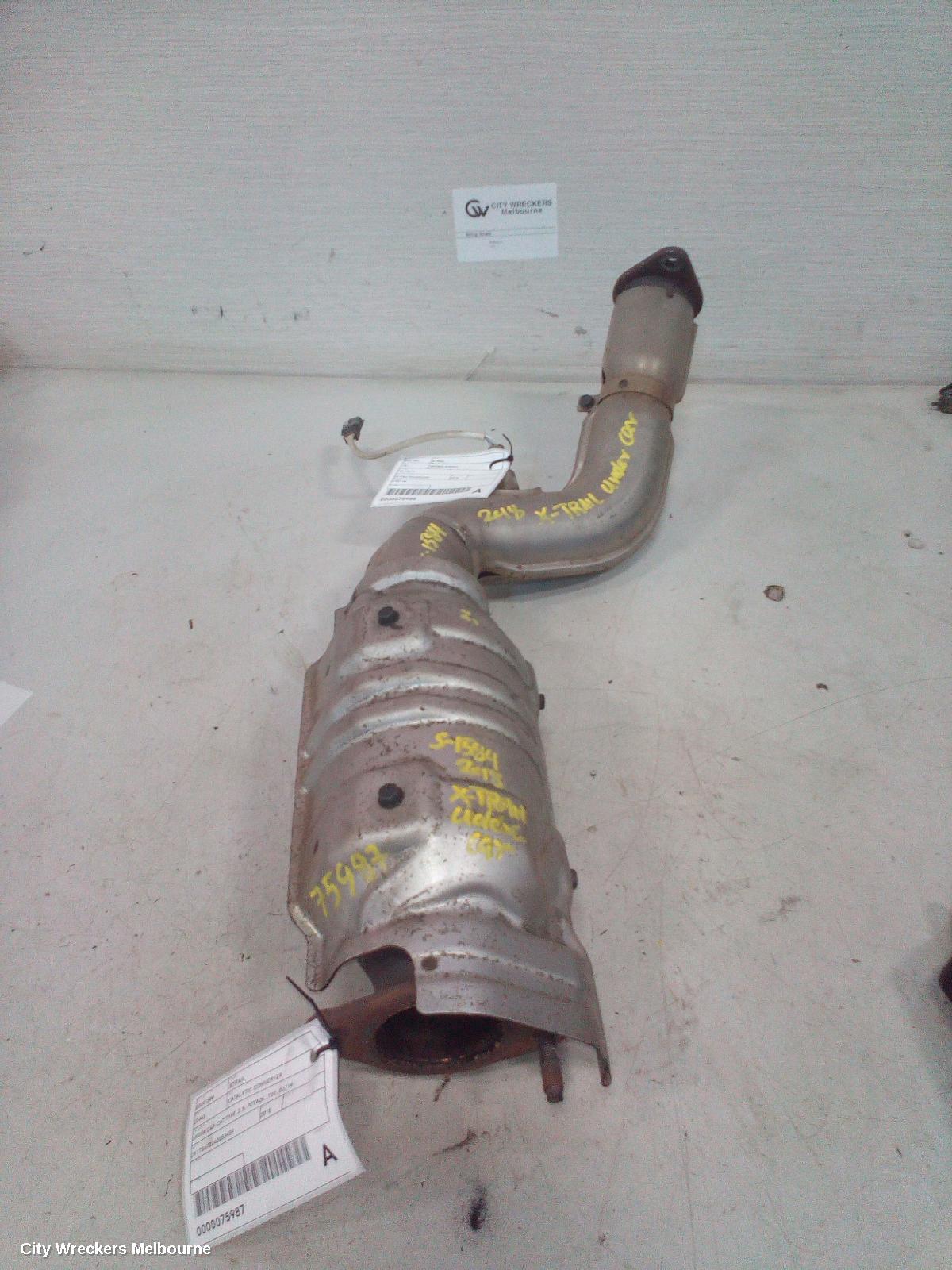 NISSAN XTRAIL CATALYTIC CONVERTER, UNDER CAR-CAT TYPE, 2.5, PETROL, T32, 02/2014 ONWARDS - Image 1