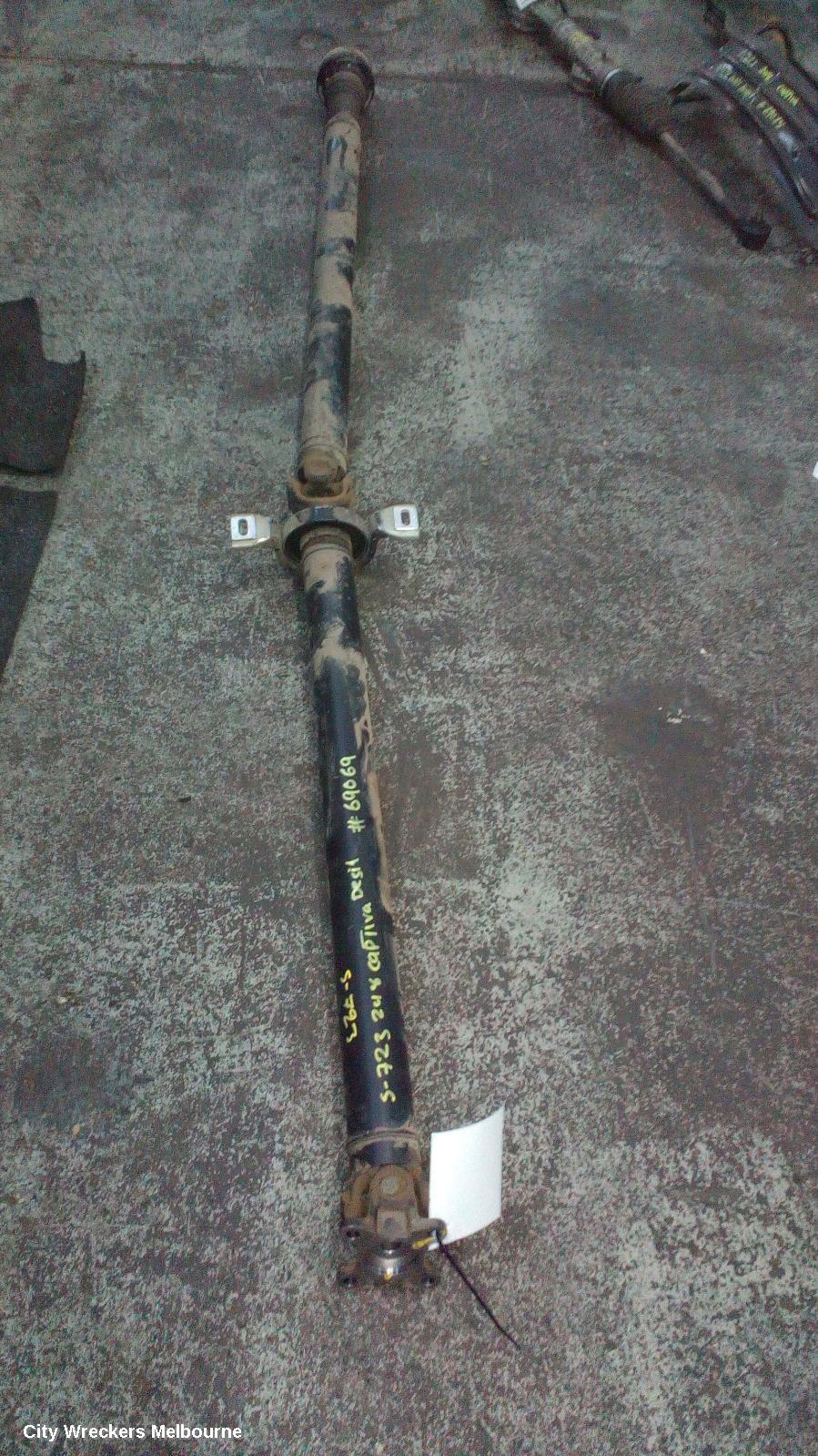 HOLDEN CAPTIVA REAR DRIVE SHAFT, CG, PETROL, 01/2011 - 06/2018 - Image 2
