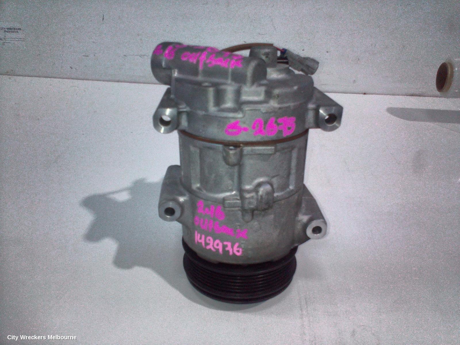 SUBARU OUTBACK A/C COMPRESSOR, 6TH GEN, 2.5, FB25, PETROL, 08/2014 - 12/2020 - Image 1
