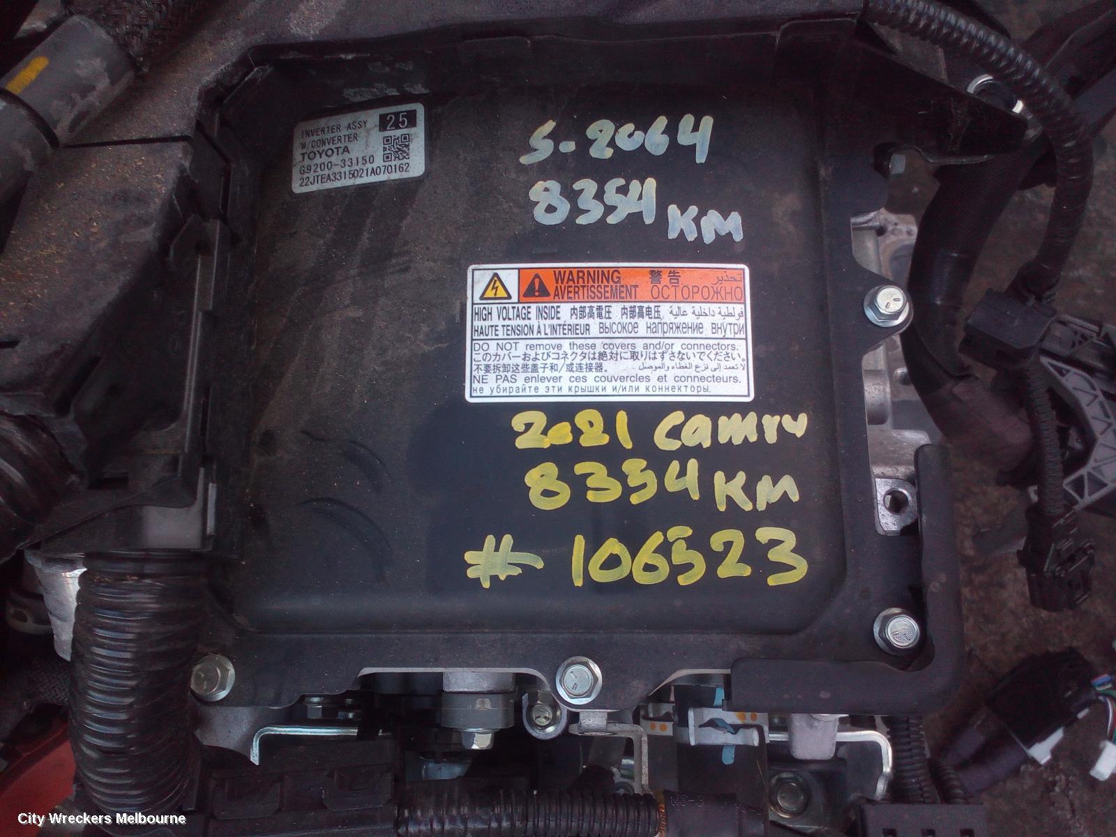 TOYOTA CAMRY INVERTER, HYBRID INVERTER, AXVH71, 09/2017 ONWARDS - Image 2