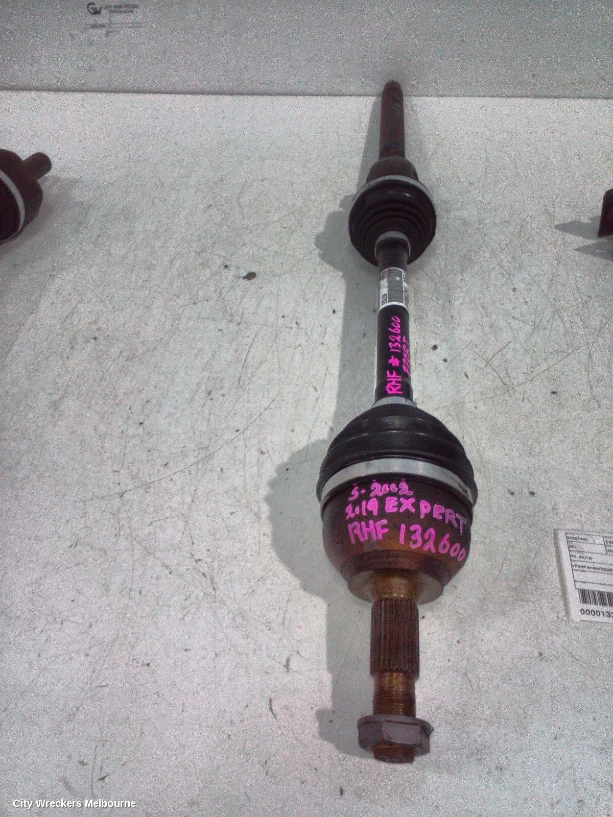 PEUGEOT EXPERT RIGHT DRIVESHAFT, K0, 04/2018 ONWARDS - Image 2