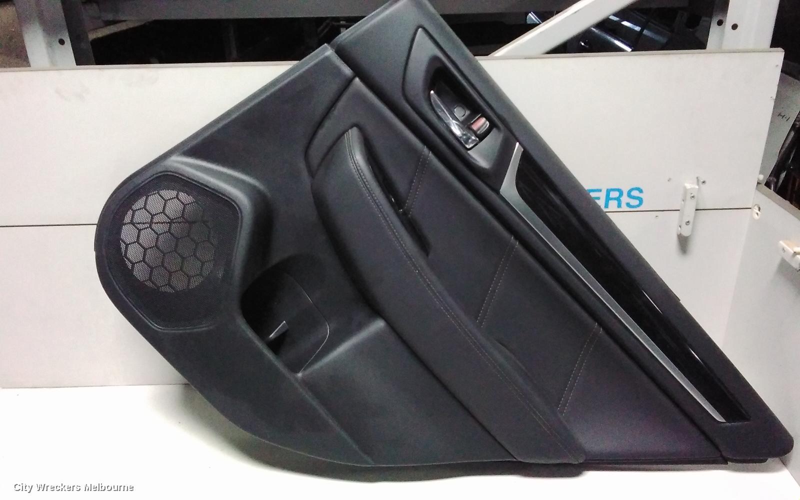 SUBARU LIBERTY DOOR TRIM, RH REAR, 6TH GEN, LEATHER, 08/2014 ONWARDS - Image 1