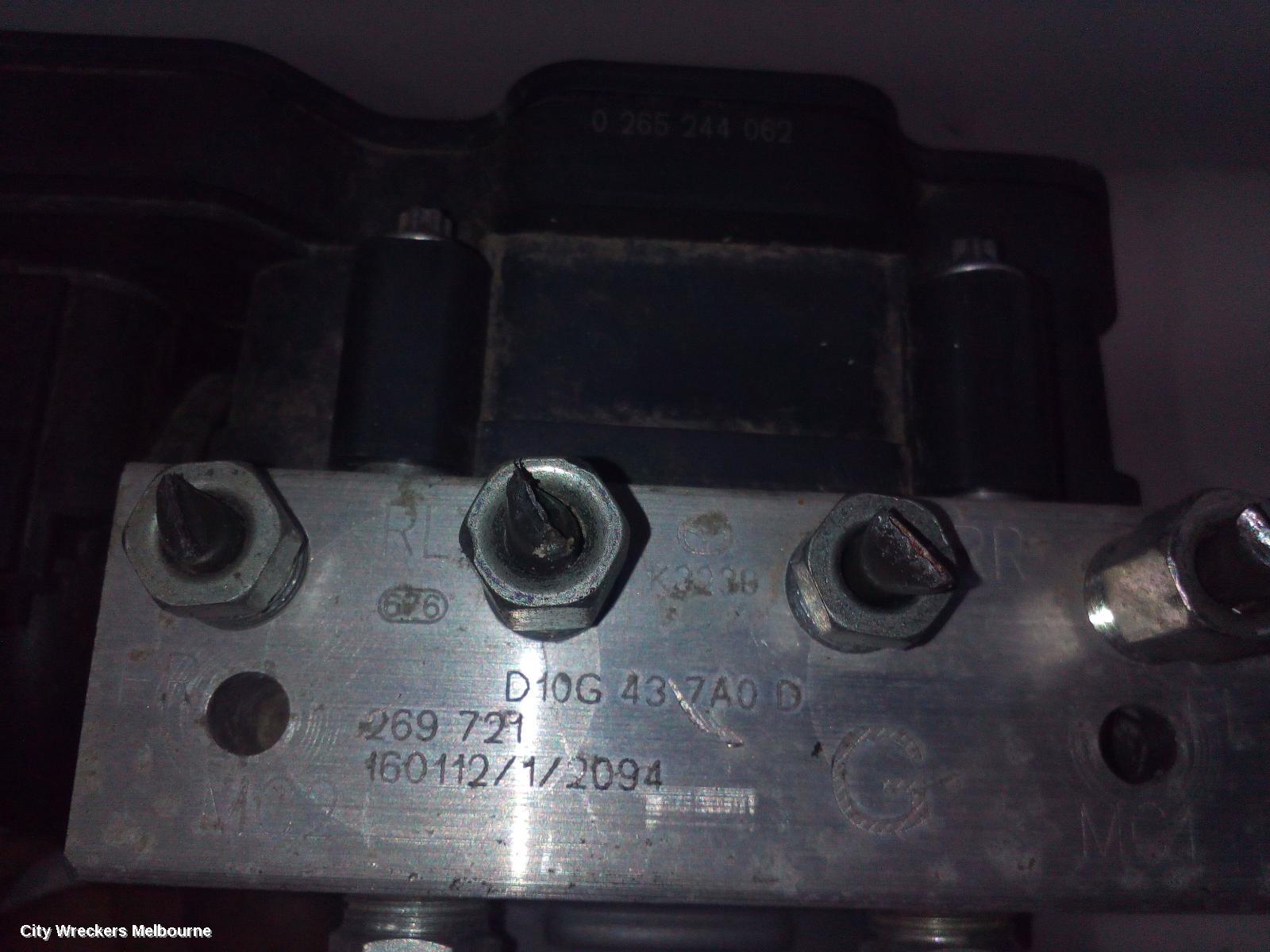 MAZDA CX3 ABS PUMP/MODULATOR, DK, P/N D10G437A0D, 03/2015 ONWARDS - Image 1
