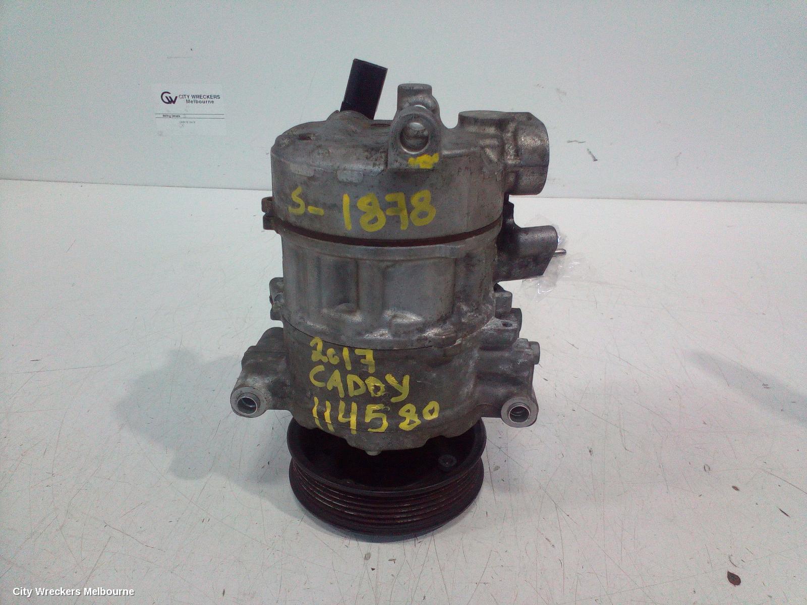 VOLKSWAGEN CADDY A/C COMPRESSOR, 2KN, PETROL/DIESEL, DENSO, 07/2015 - 02/2021 - Image 2