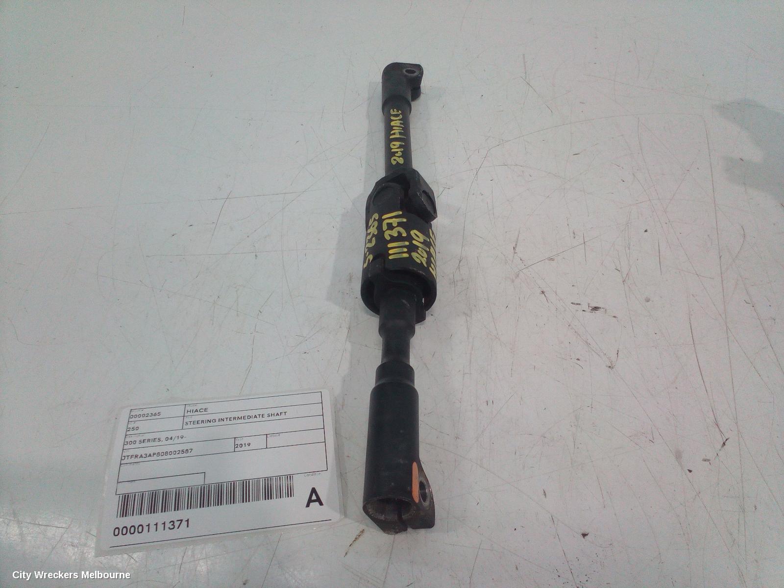 TOYOTA HIACE STEERING INTERMEDIATE SHAFT, 300 SERIES, 02/2019 ONWARDS - Image 1