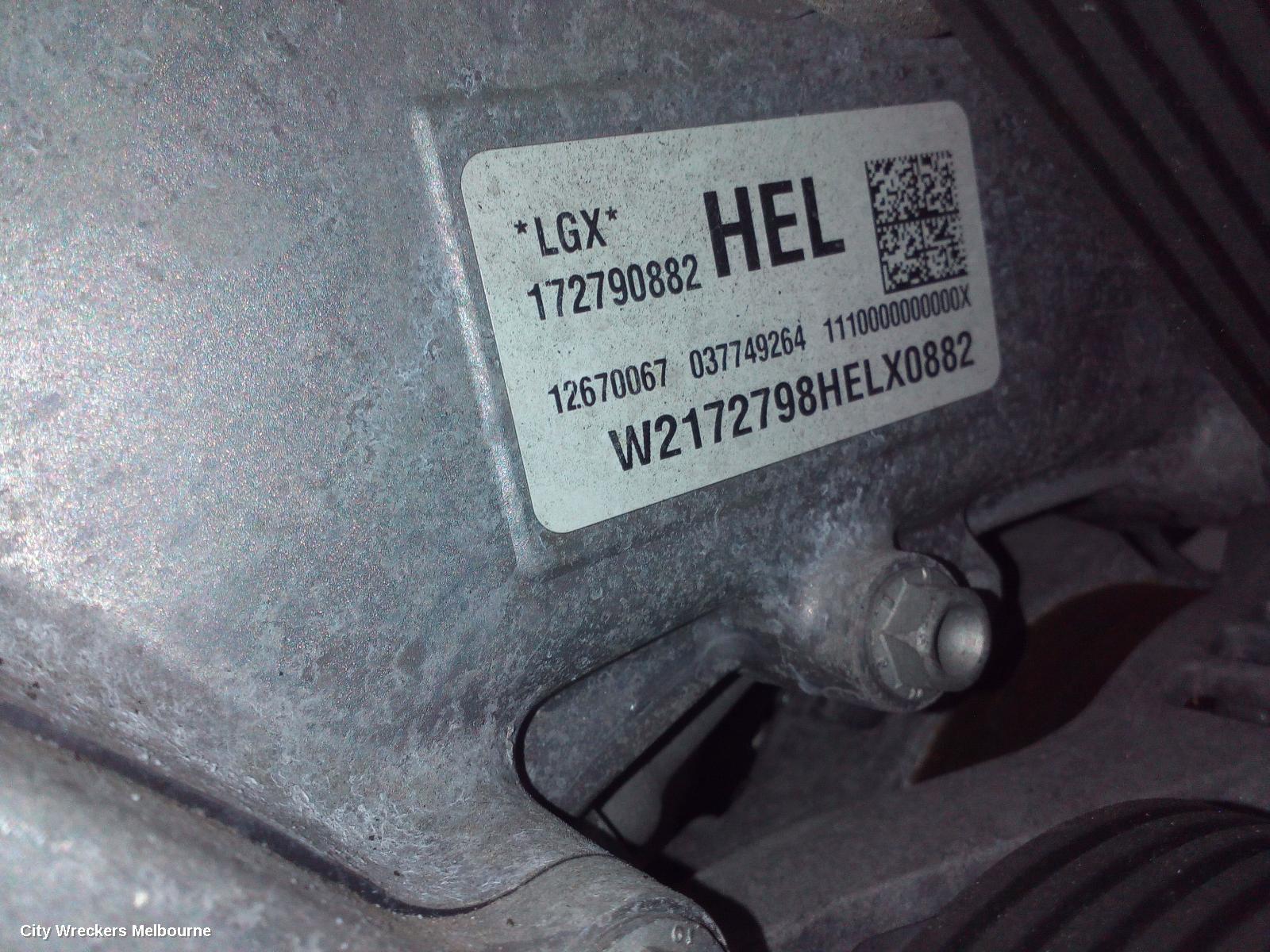 HOLDEN COMMODORE ENGINE, PETROL, 3.6, LGX, ZB, 10/2017 - 12/2020 - Image 2