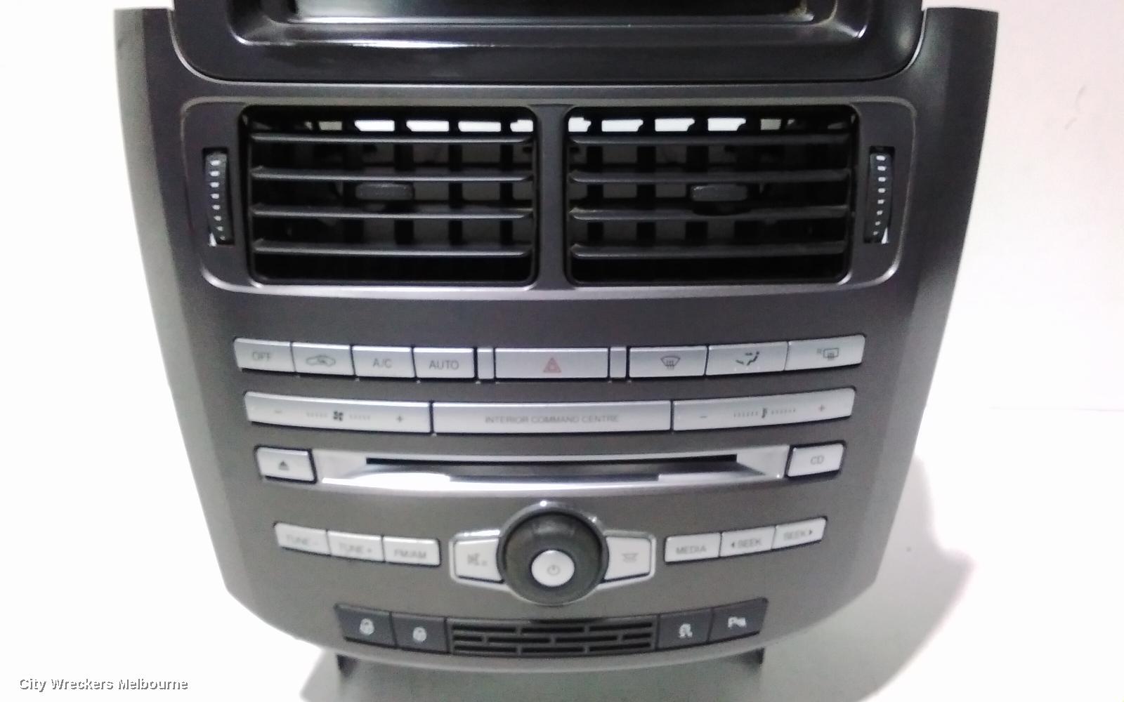 FORD TERRITORY RADIO/CD/DVD/SAT/TV, SZ MKI-MKII, CONTROL PANEL, PREMIUM, BLACK FACE (SILVER BUTTON), 04/2011 - 12/2016 - Image 3