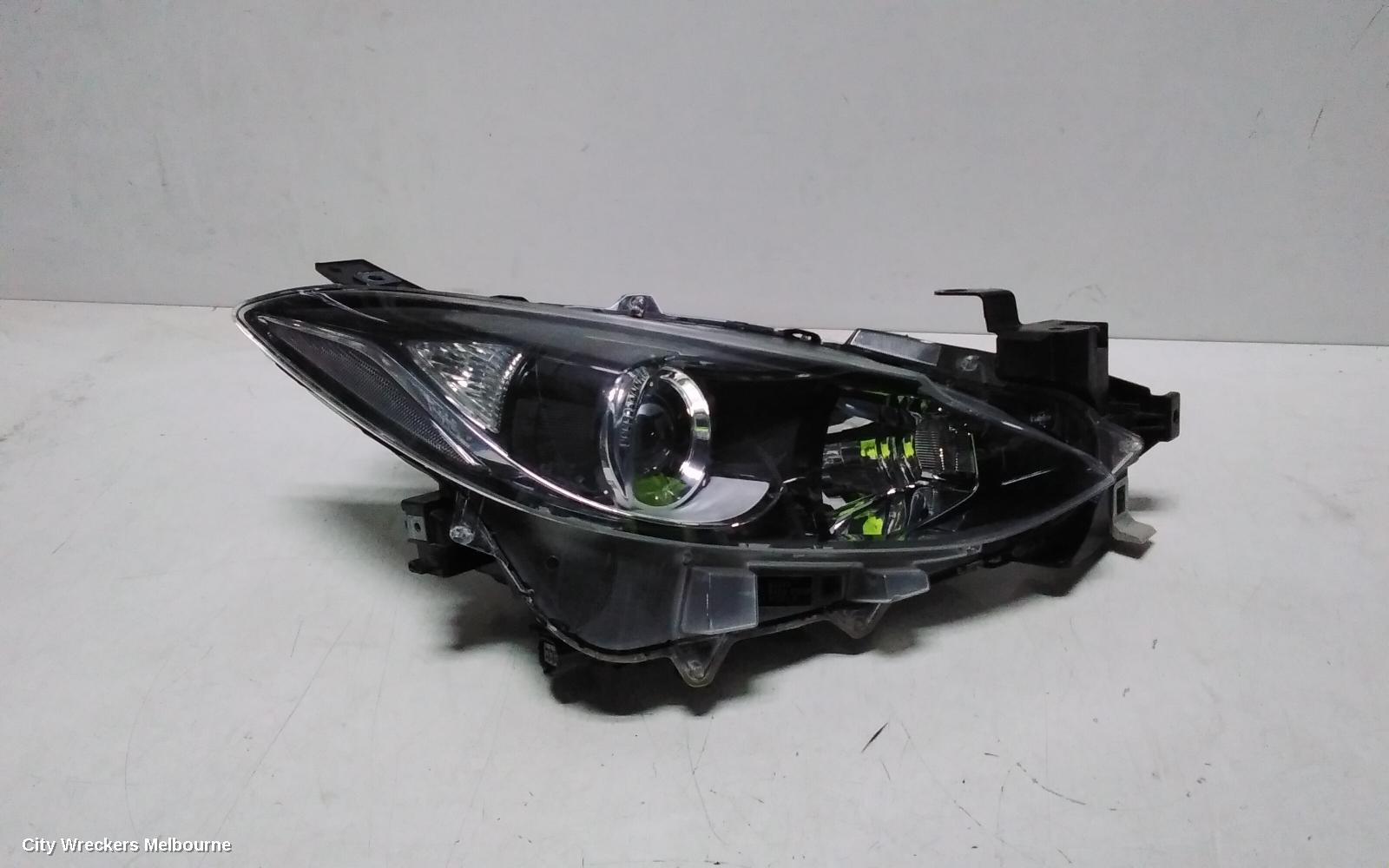 MAZDA 3 RIGHT HEADLAMP, BM, NEO/MAXX/TOURING/SP25, HALOGEN TYPE, 11/2013 - 05/2016 - Image 1