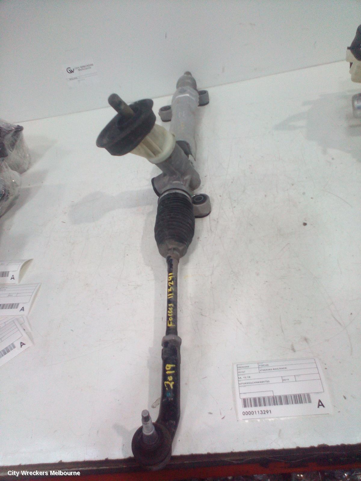 FORD FOCUS STEERING BOX/RACK, SA, 10/2018 ONWARDS - Image 1