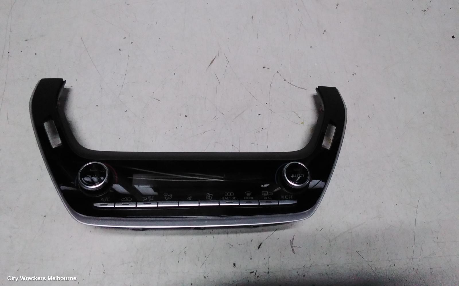 TOYOTA COROLLA HEATER/AC CONTROLS, E210, DUAL ZONE CLIMATE CONTROL TYPE, W/ DUAL BUTTON TYPE, 07/2018 ONWARDS - Image 2
