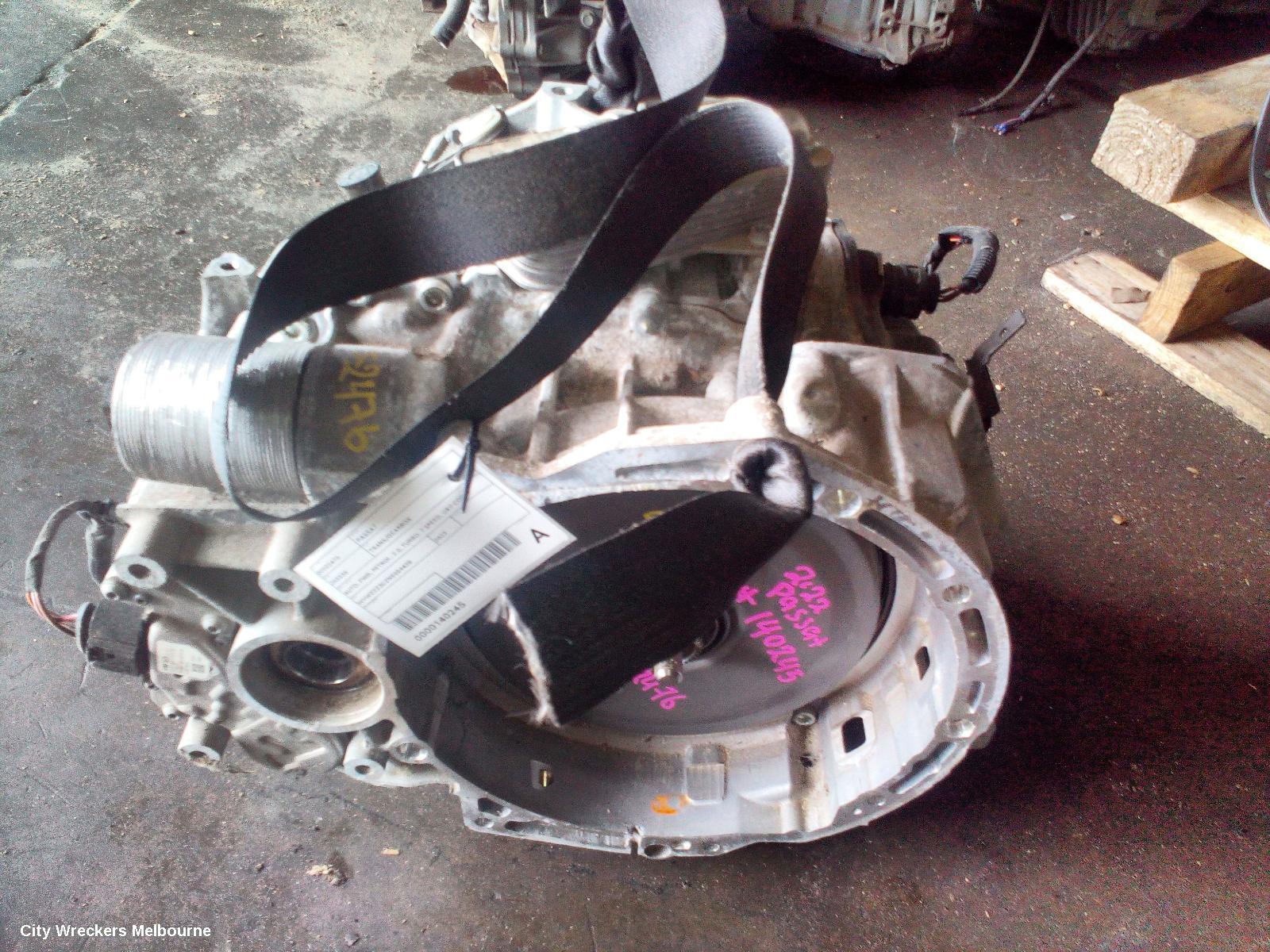 VOLKSWAGEN PASSAT TRANS/GEARBOX, AUTO, FWD, PETROL, 2.0, TURBO, 7 SPEED, URY CODE, B8/MK7, 10/2019 ONWARDS - Image 2