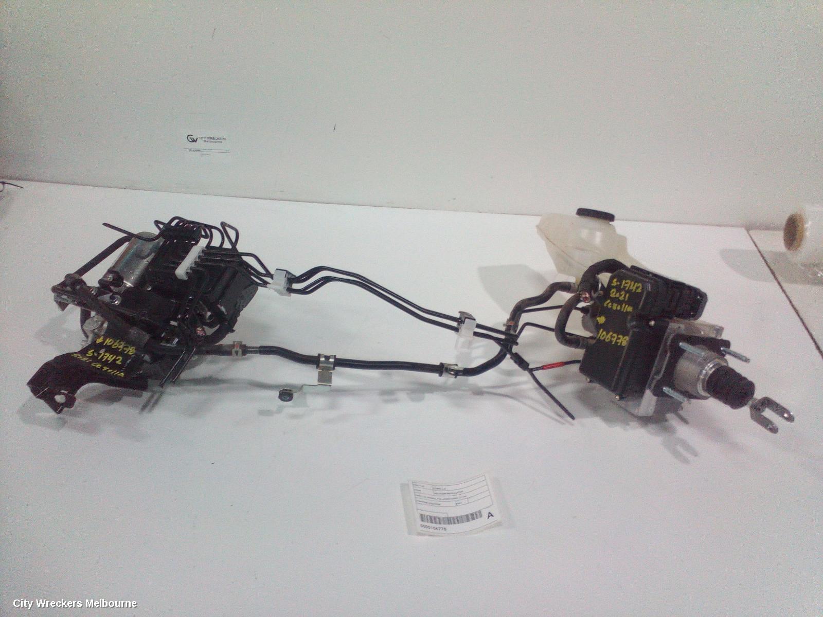 TOYOTA COROLLA ABS PUMP/MODULATOR, ZWE211R, HYBRID, P/N 4405012D90, 07/2018 ONWARDS - Image 1