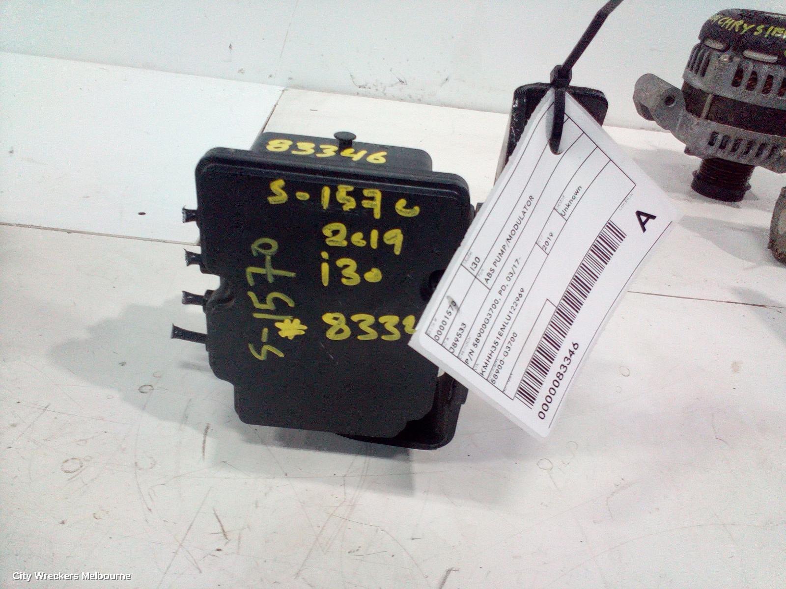 HYUNDAI I30 ABS PUMP/MODULATOR, P/N 58900G3700, PD, 03/2017 ONWARDS - Image 3