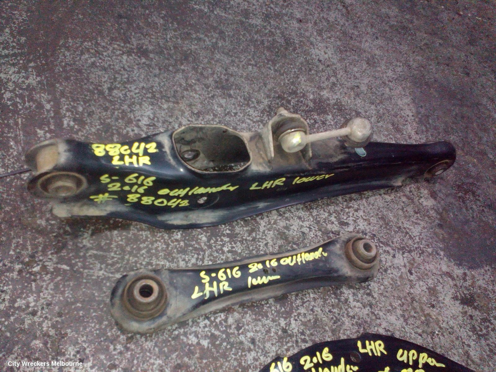 MITSUBISHI OUTLANDER LEFT REAR TRAILING ARM, LOWER CONTROL ARM-REAR, ZJ-ZL, 10/2012 ONWARDS - Image 1