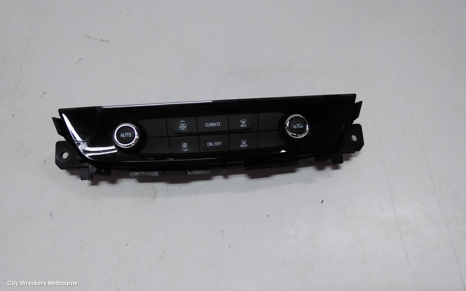 HOLDEN COMMODORE HEATER/AC CONTROLS, DUAL CLIMATE CONTROL, FRONT & REAR HEATED SEAT TYPE, ZB, 10/2017 - 12/2020 - Image 1