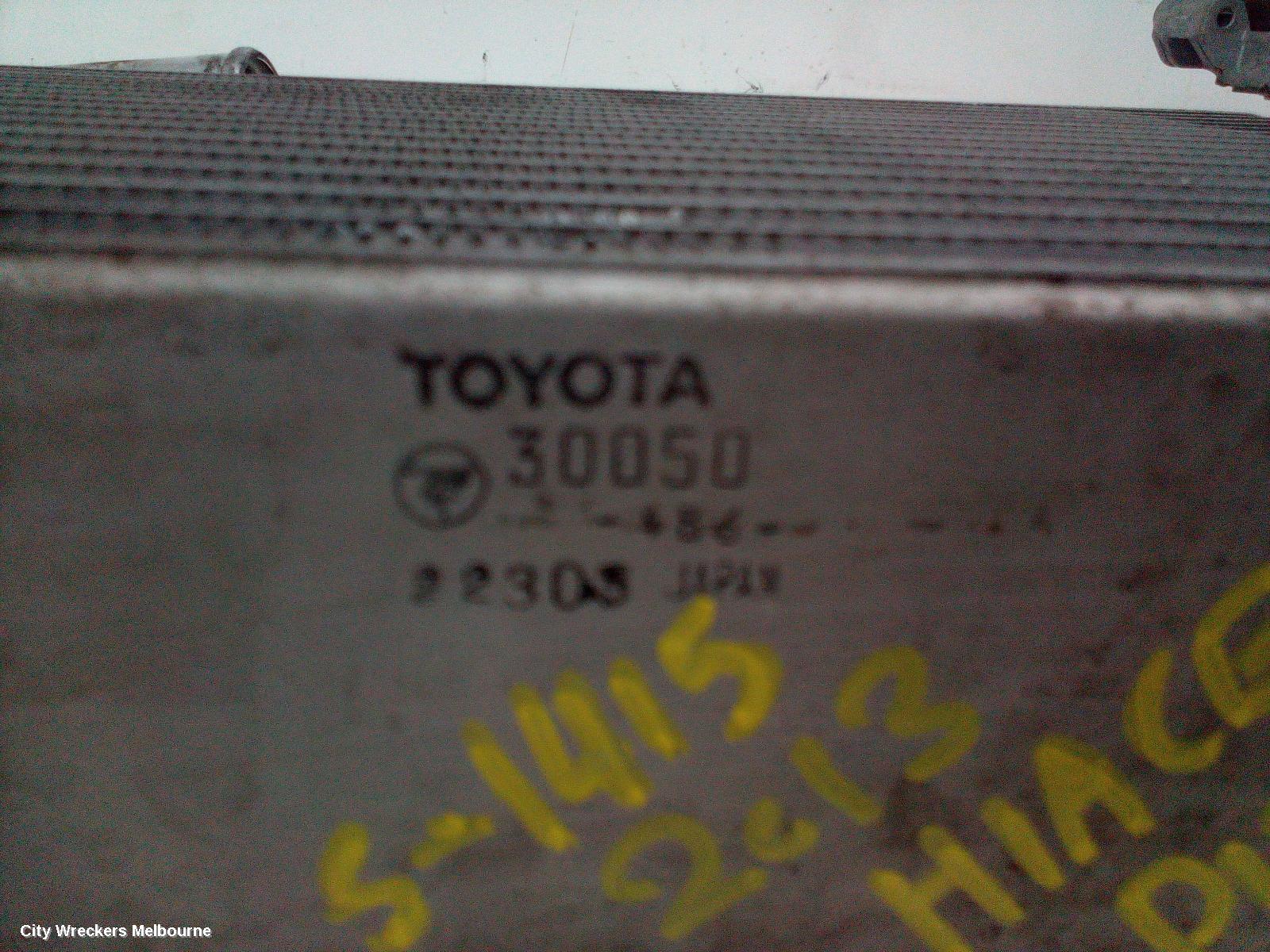 TOYOTA HIACE INTERCOOLER, TRH/KDH, 03/2005 - 04/2019 - Image 1