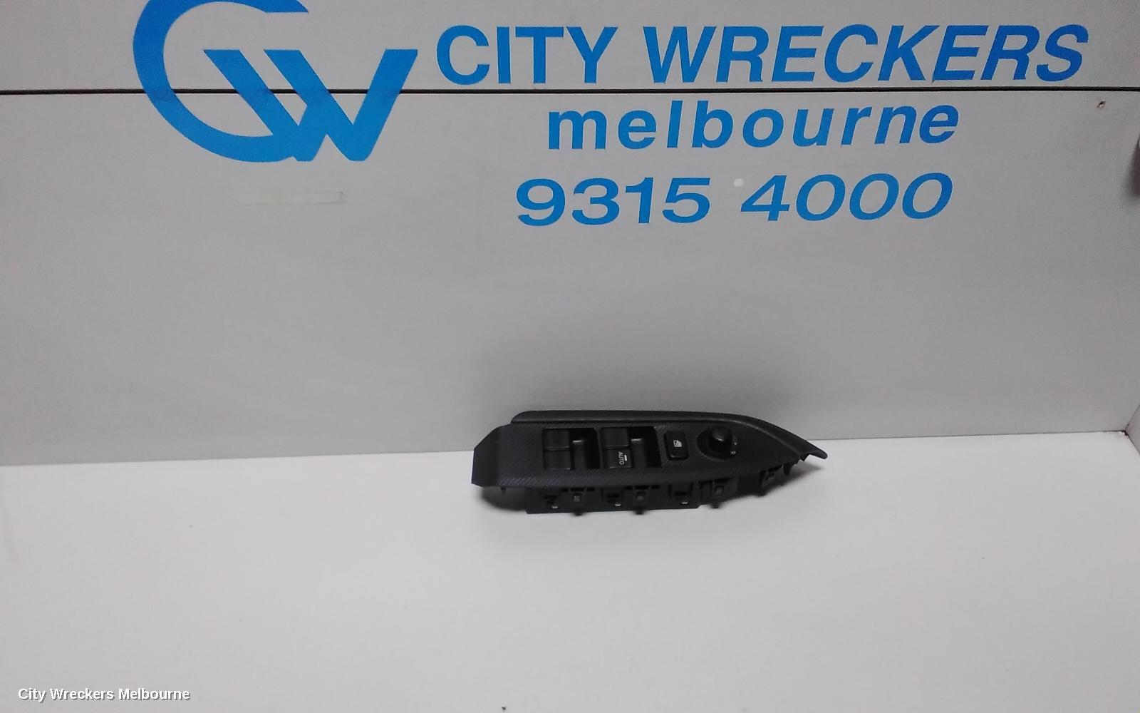 MAZDA CX3 PWR DR WIND SWITCH, RH FRONT (MASTER SWITCH), DK, 03/2015 - 01/2017 - Image 1