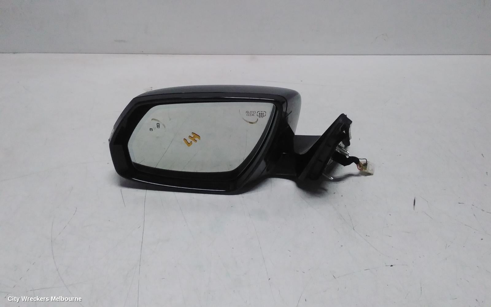 HYUNDAI GENESIS LEFT DOOR MIRROR, DH, SENSORY & ULTIMATE PACK TYPE, 11/2014 - 01/2018 - Image 1
