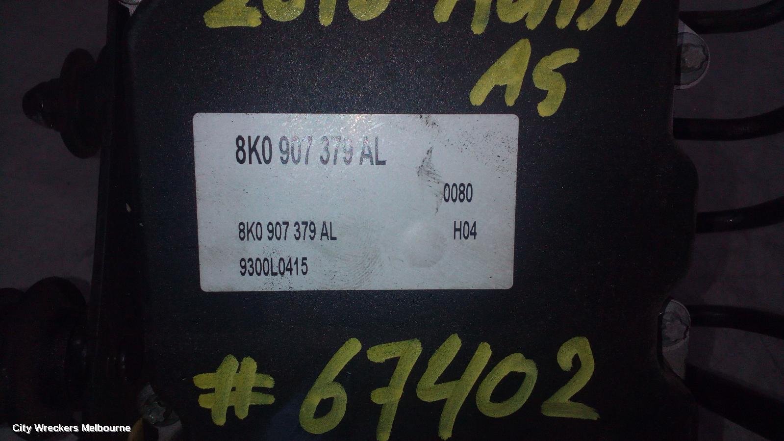 AUDI A5 ABS PUMP/MODULATOR, 8T, P/N 8K0614517FL, 10/2007 - 12/2011 - Image 1