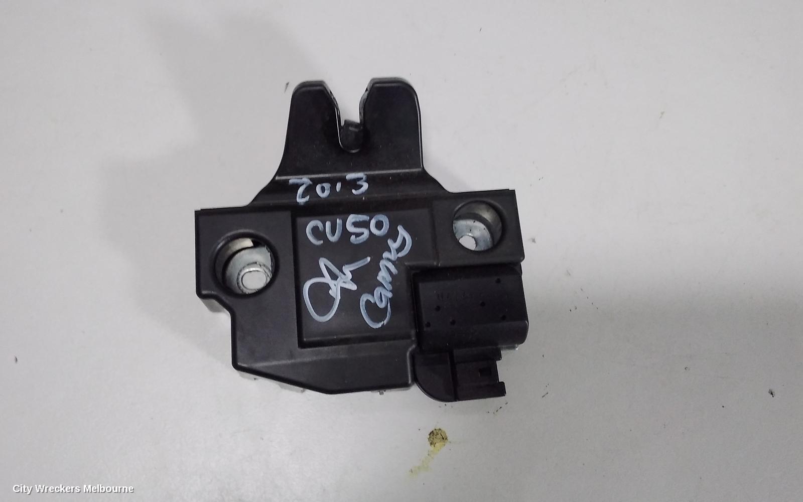 TOYOTA CAMRY DOOR/BOOT/GATE LOCK, BOOTLID LOCK, ASV50/AVV50, 12/2011 - 10/2017 - Image 1