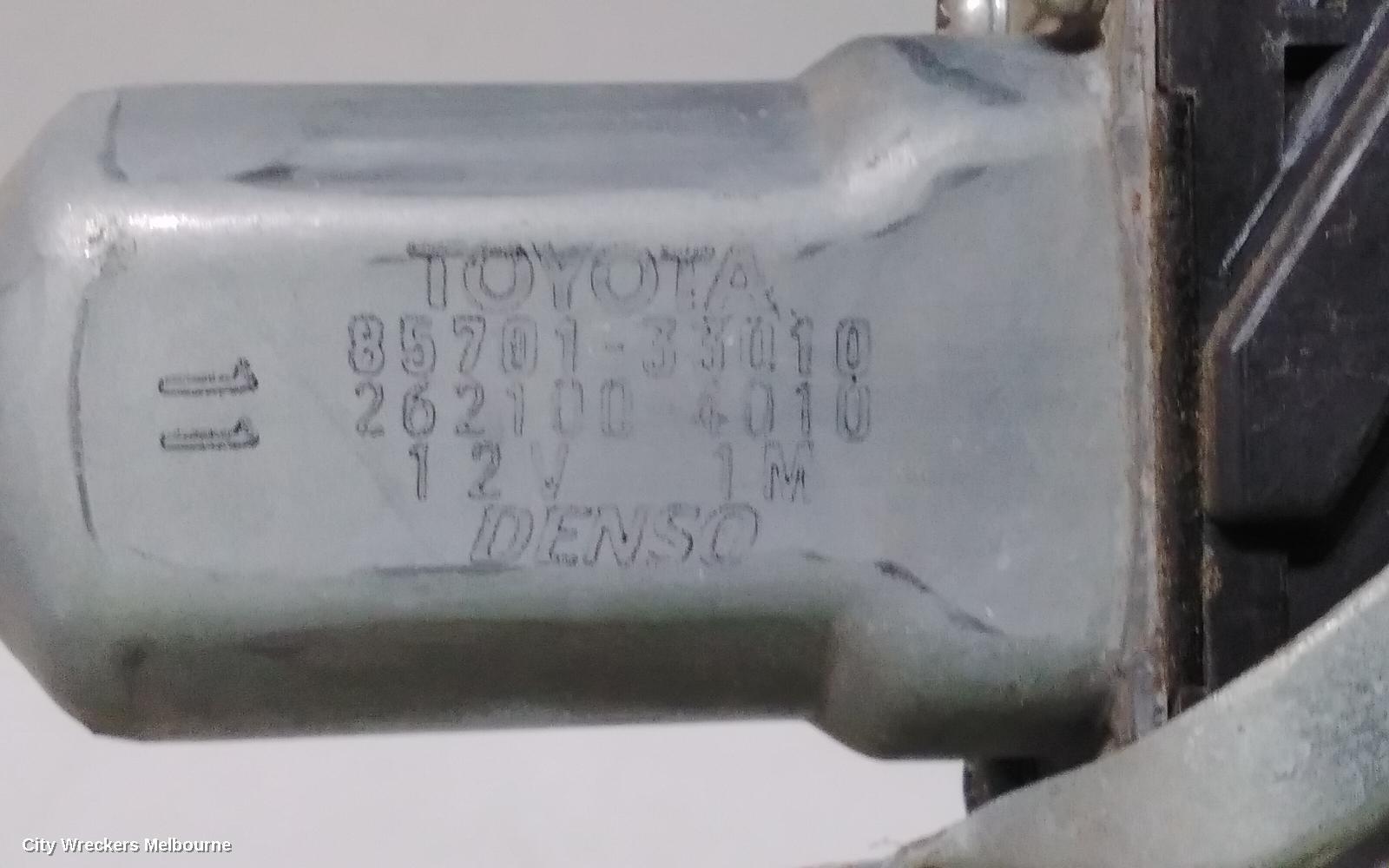 TOYOTA AURION RIGHT FRONT WINDOW REG/MOTOR, POWER, GSV40R, 10/2006 - 03/2012 - Image 3