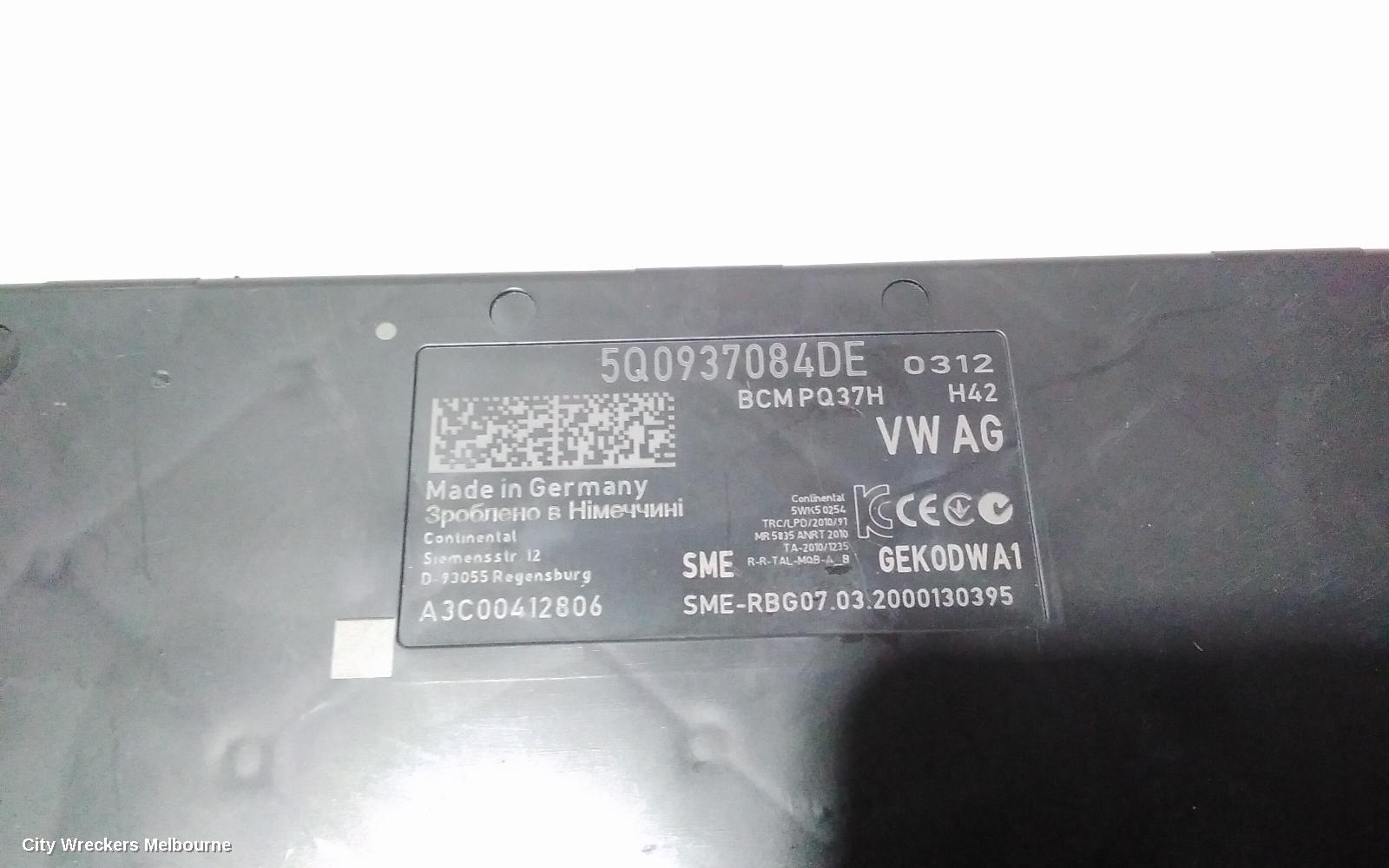 VOLKSWAGEN CRAFTER ECU, ENGINE ECU, 2.0, DIESEL, DAUA CODE, ECU ONLY, SY1, 08/2017 ONWARDS - Image 3