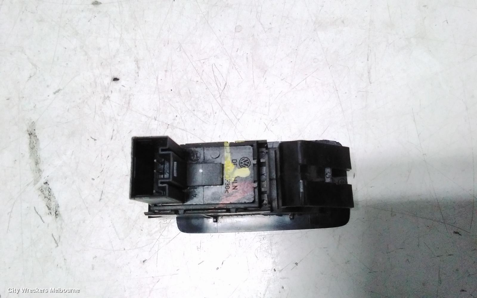 VOLKSWAGEN CADDY PWR DR WIND SWITCH, LH FRONT, STANDARD TYPE, 2K, 12/2004 - 08/2010 - Image 2