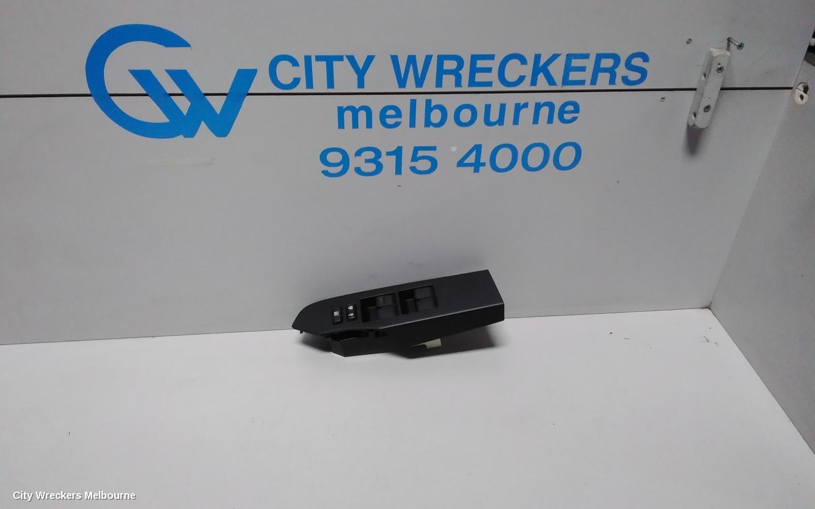 TOYOTA COROLLA PWR DR WIND SWITCH, RH FRONT (MASTER SWITCH), ZRE182R, HATCH, STANDARD, 03/2015 - 06/2018 - Image 1