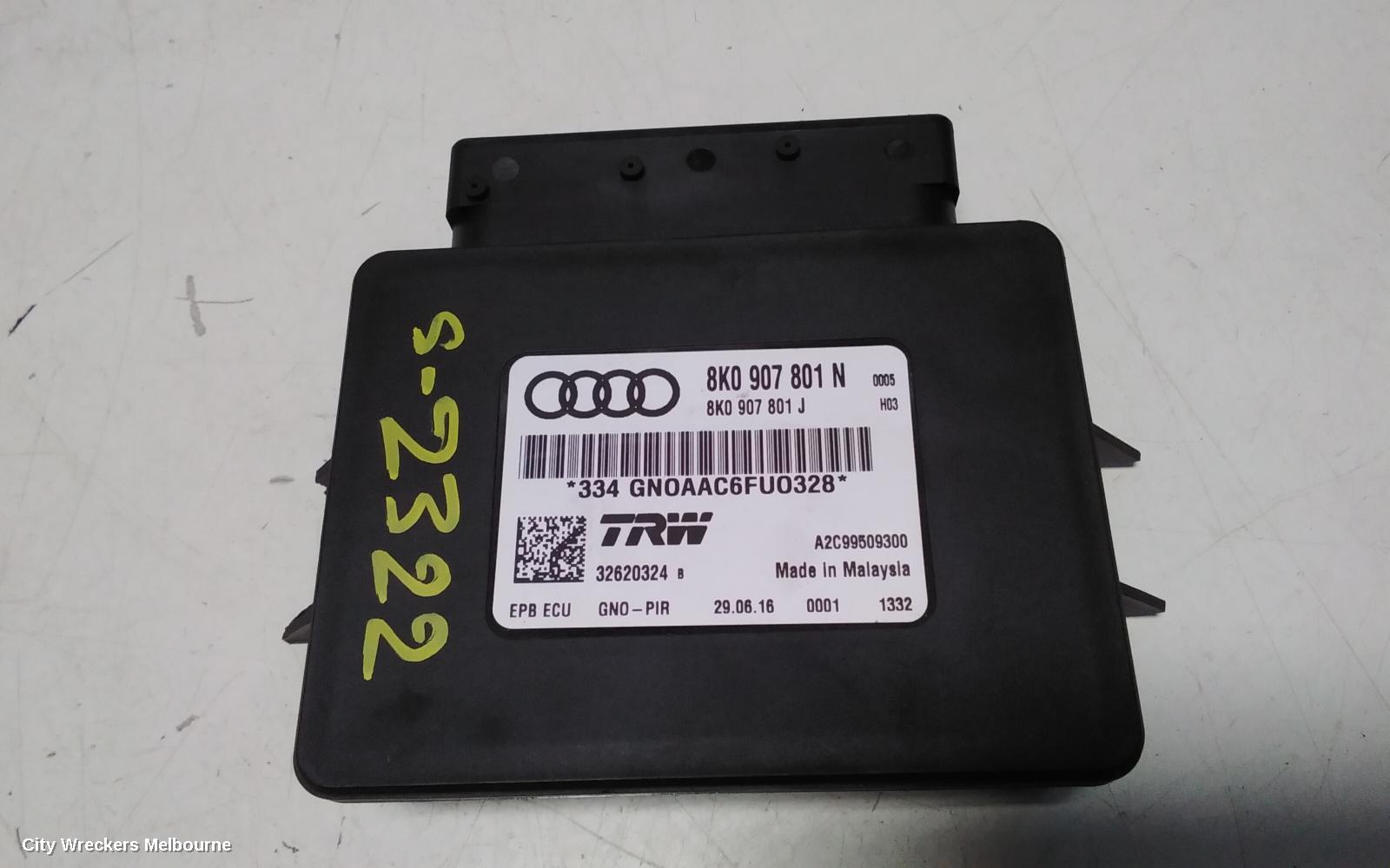 AUDI Q5 ECU, PARK BRAKE CONTROL MODULE, 8R, 03/2009 - 01/2017 - Image 3
