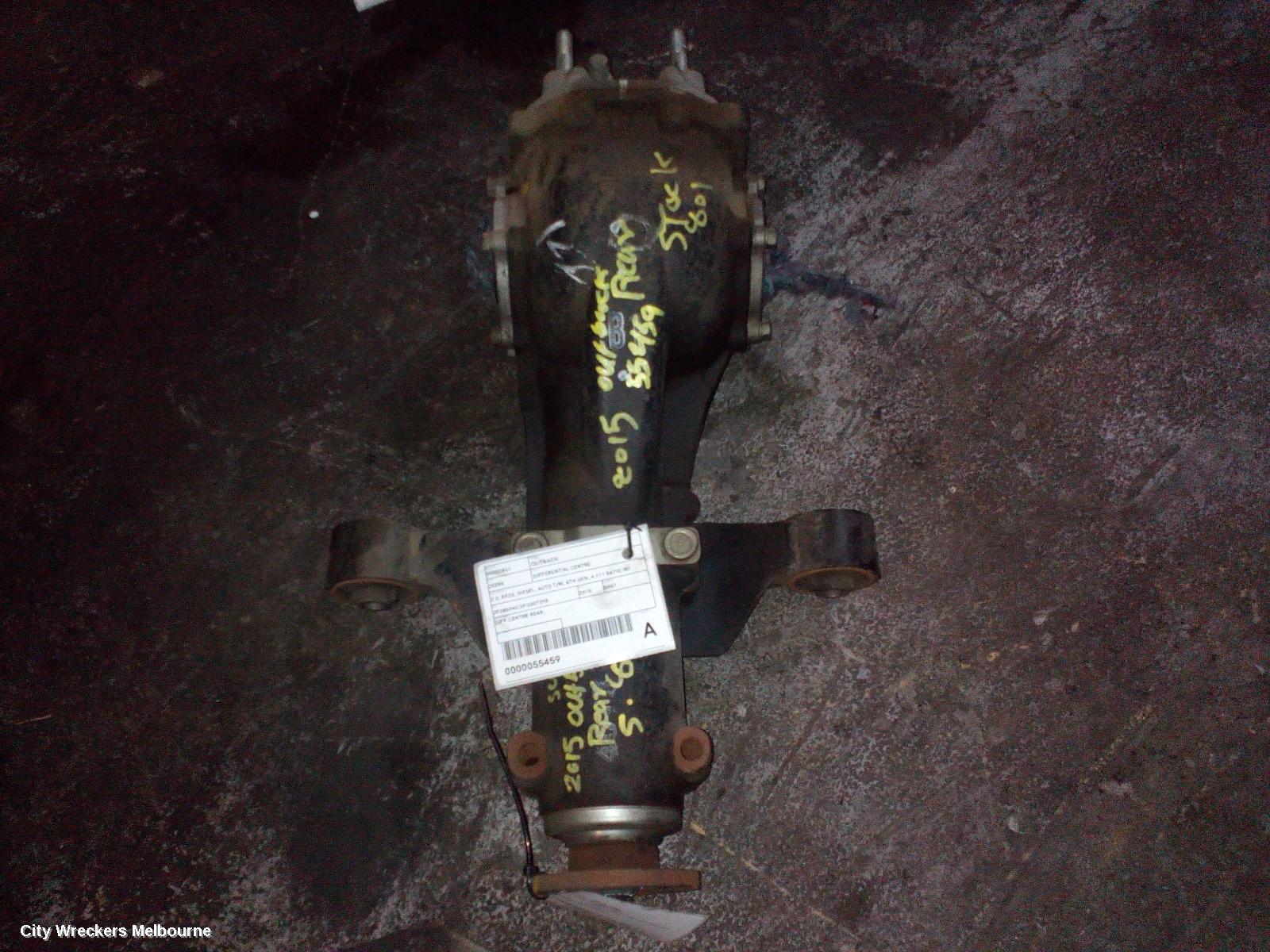 SUBARU OUTBACK DIFFERENTIAL CENTRE, 2.0, EE20, DIESEL, AUTO T/M, 6TH GEN, 4.111 RATIO (B1 CODE), 08/2014 - 12/2020 - Image 1