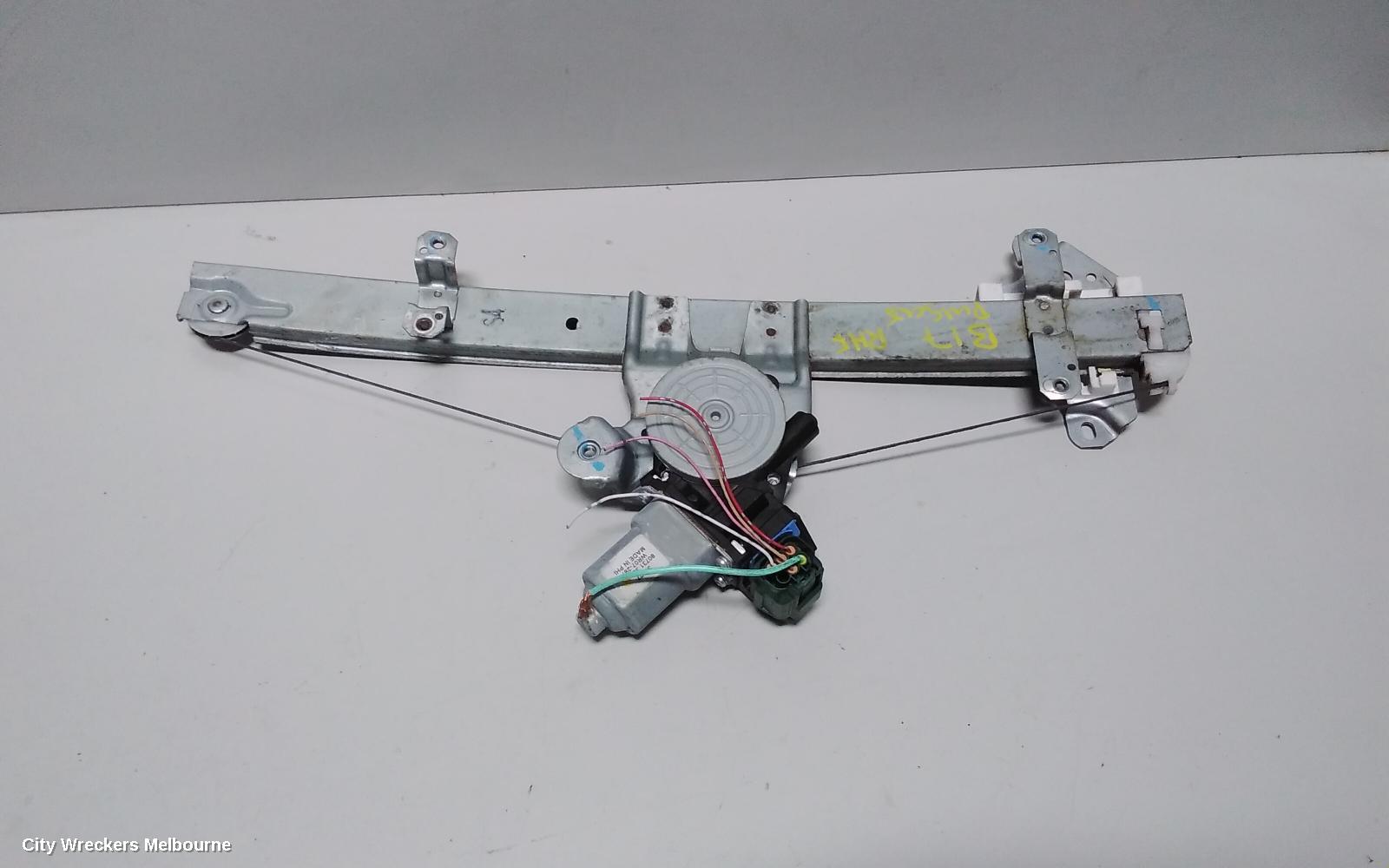 NISSAN PULSAR RIGHT FRONT WINDOW REG/MOTOR, B17, SEDAN, 12/2012 - 12/2017 - Image 2