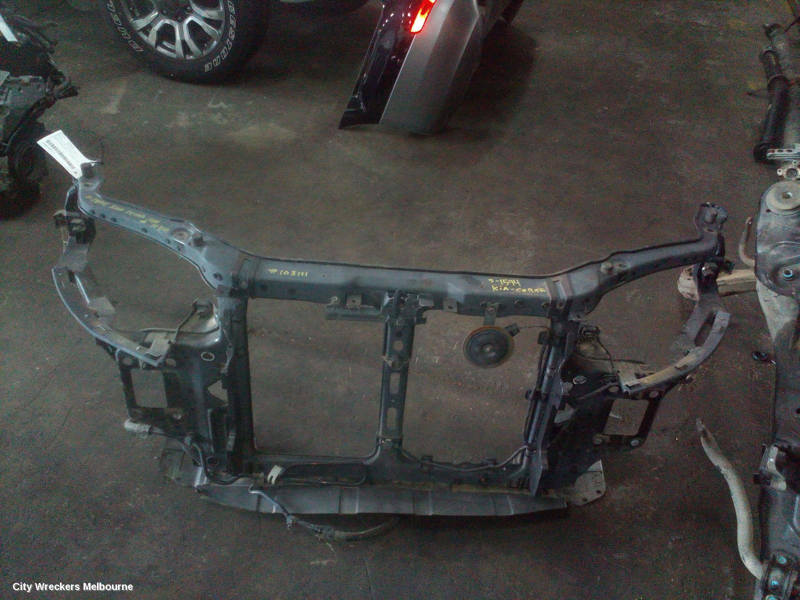 KIA CERATO RADIATOR SUPPORT, TD, BOLT ON TYPE, 10/2008 - 03/2013 - Image 2