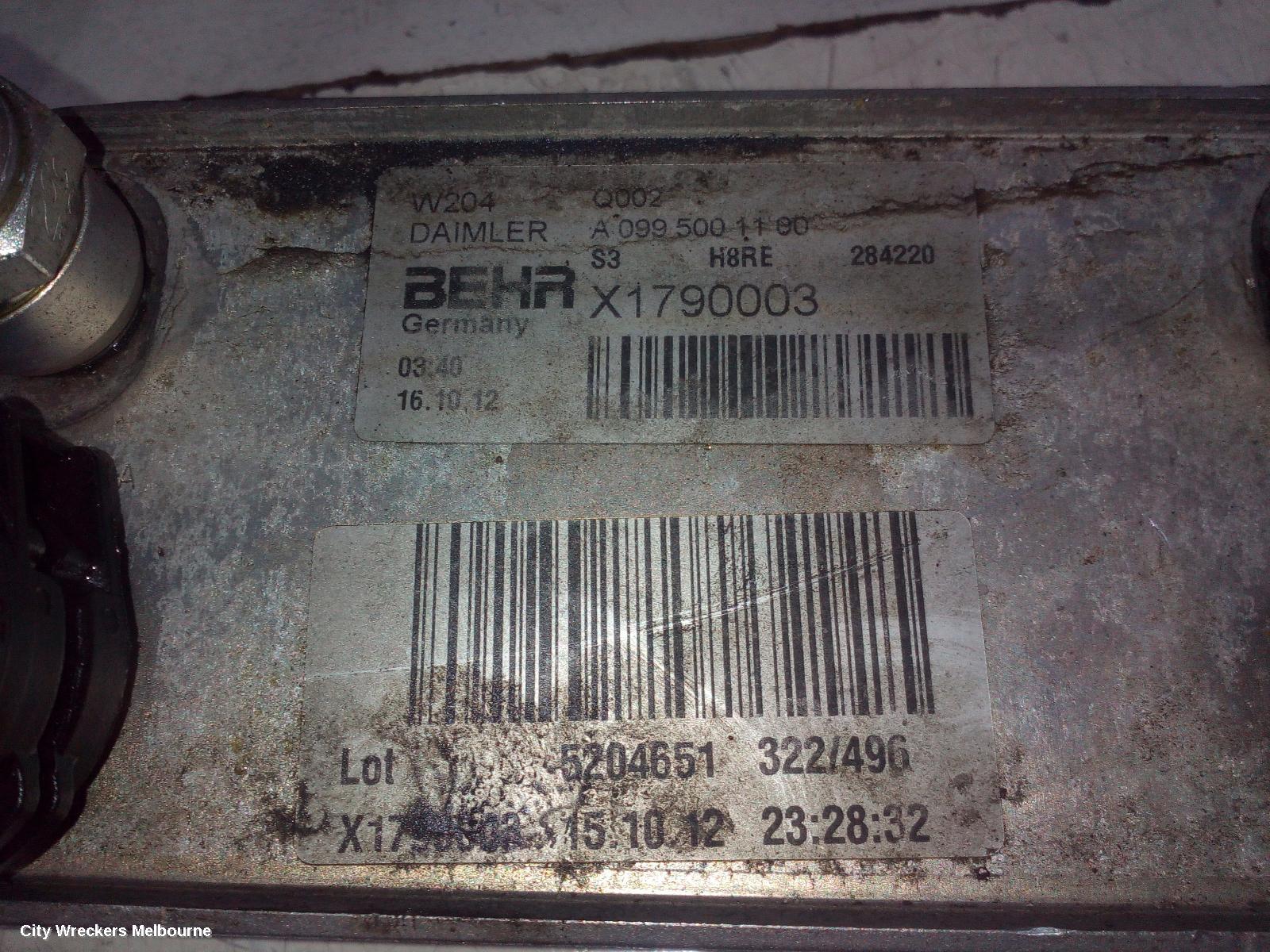 MERCEDES C CLASS COOLER, TRANSMISSION OIL COOLER, DIESEL, 2.1, TURBO, W204/S204/C204, C200CDI, 651.913 CODE, 09/2010 - 01/2015 - Image 3