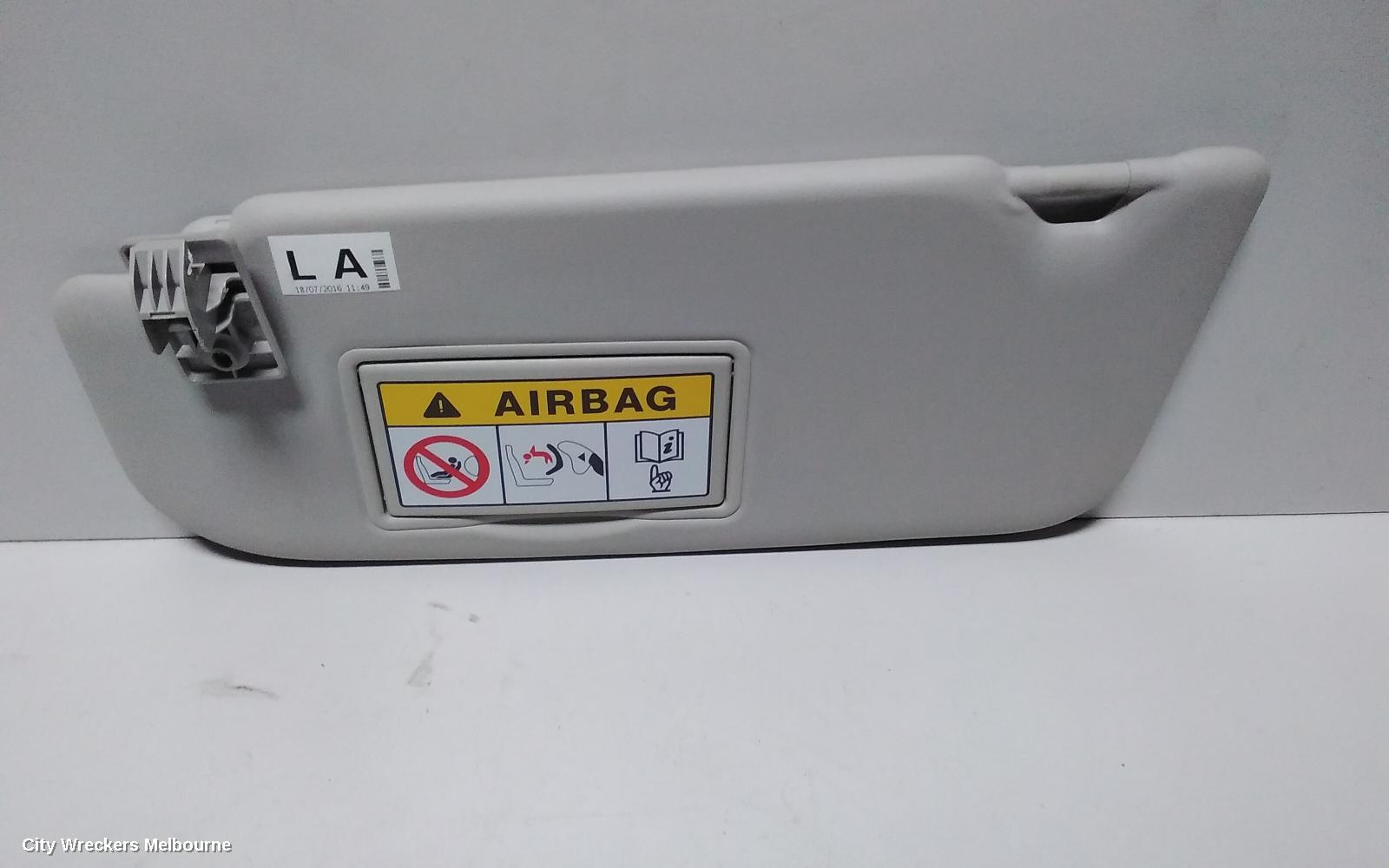 NISSAN QASHQAI SUNVISOR, J11, LH SIDE, 06/2014 ONWARDS - Image 2