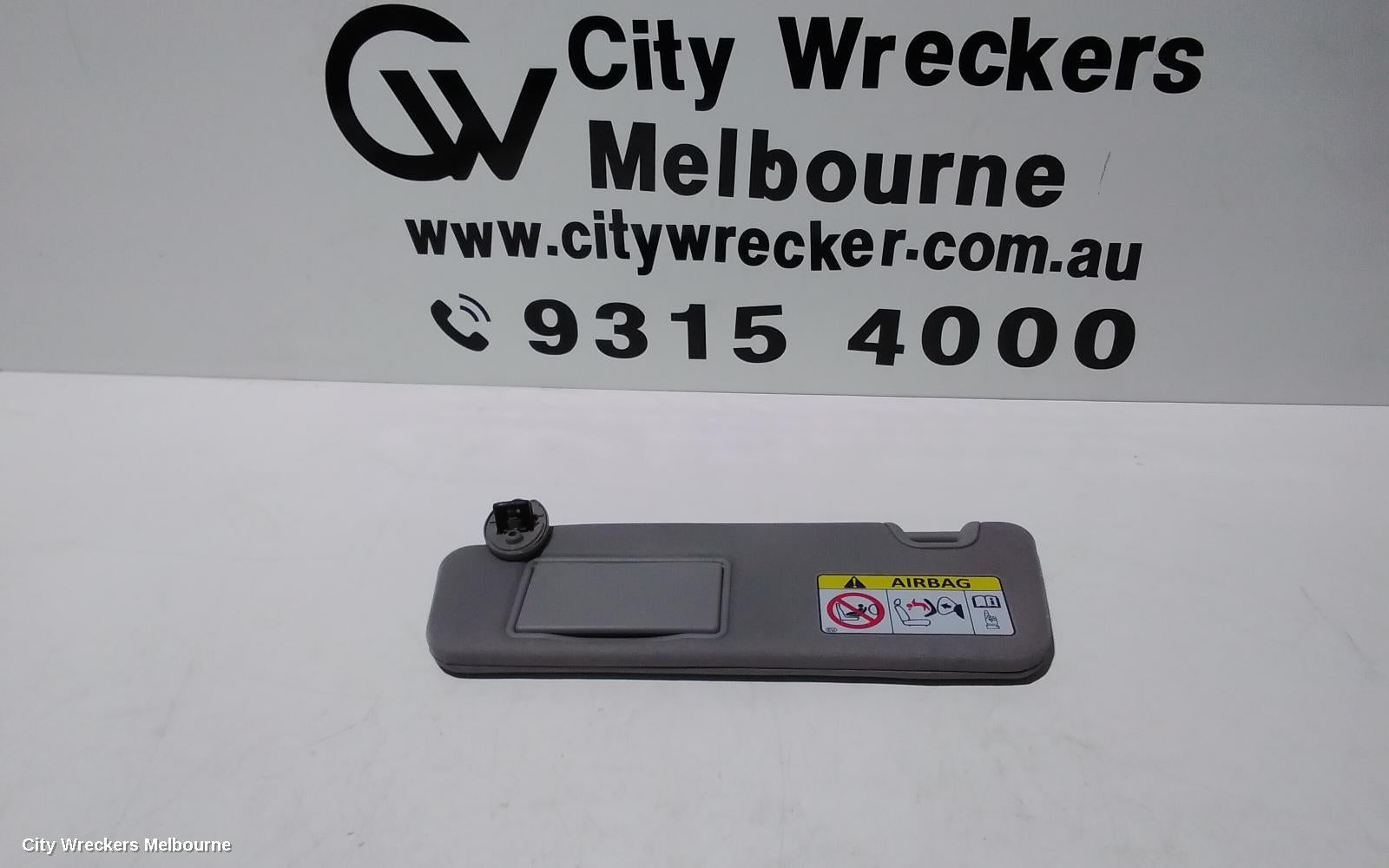 TOYOTA KLUGER SUNVISOR, GSU50/GSU55, LH SIDE, 03/2014 - 02/2021 - Image 1