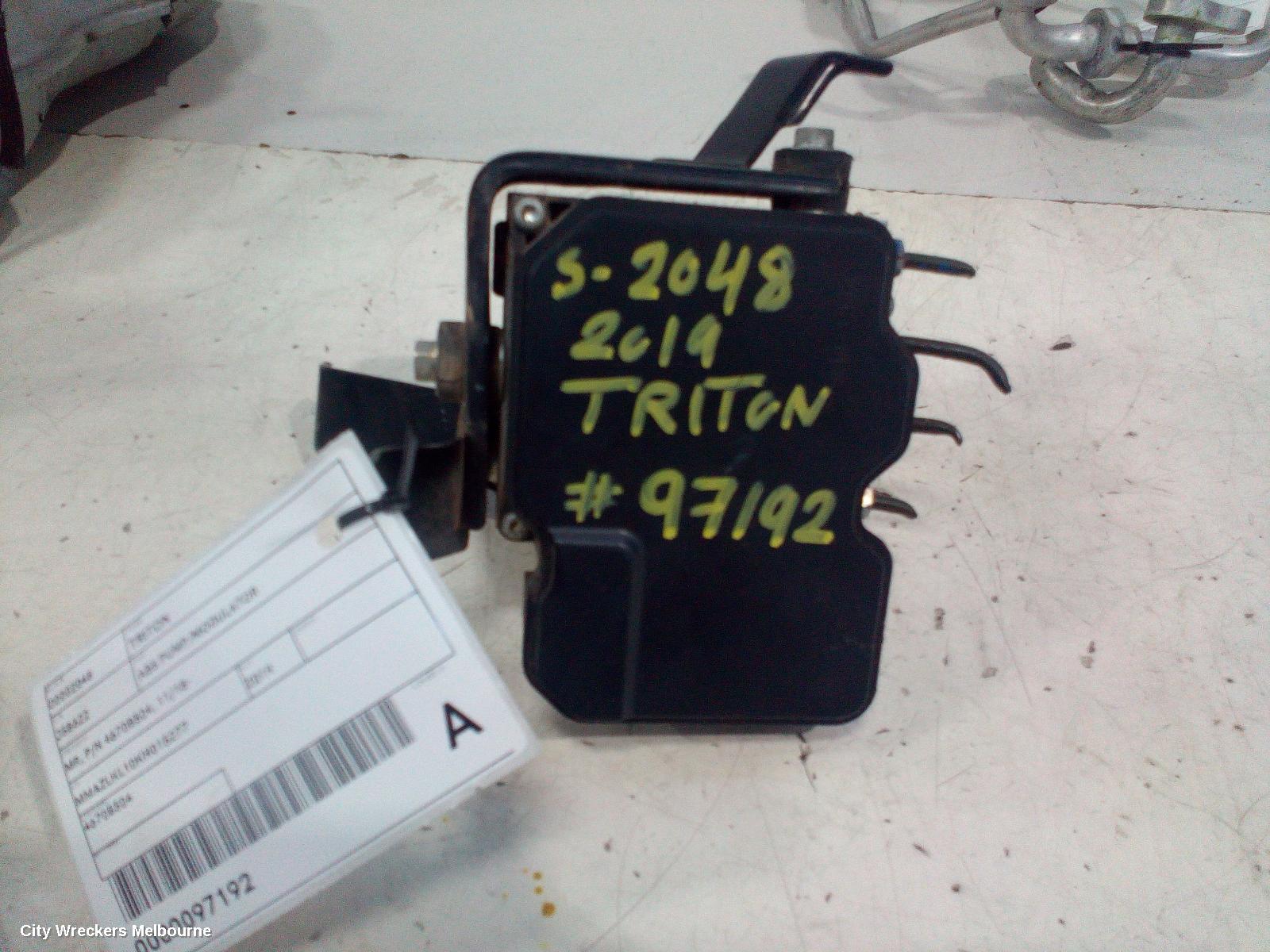 MITSUBISHI TRITON ABS PUMP/MODULATOR, MR, P/N 4670B504, 11/2018 ONWARDS - Image 1